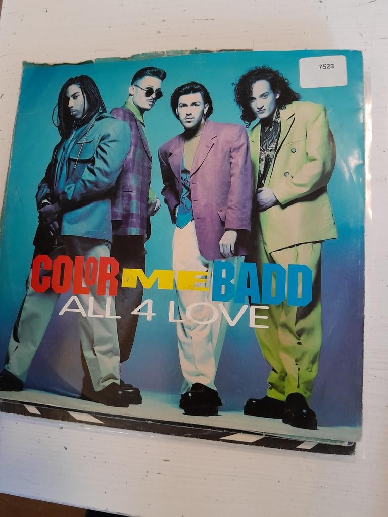 Color me bado 7 inch all 4 love, Ophalen of Verzenden, Zo goed als nieuw, Pop