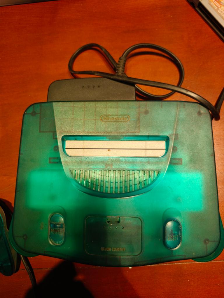 EU Zeldzame Nintendo 64 Clear Blue  2 Originele Controllers, Spelcomputers en Games, Spelcomputers | Nintendo 64, Ophalen of Verzenden