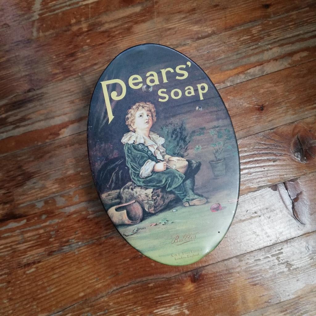 Pears soap blikje, Verzamelen, Ophalen of Verzenden, Gebruikt, Overige, Overige merken