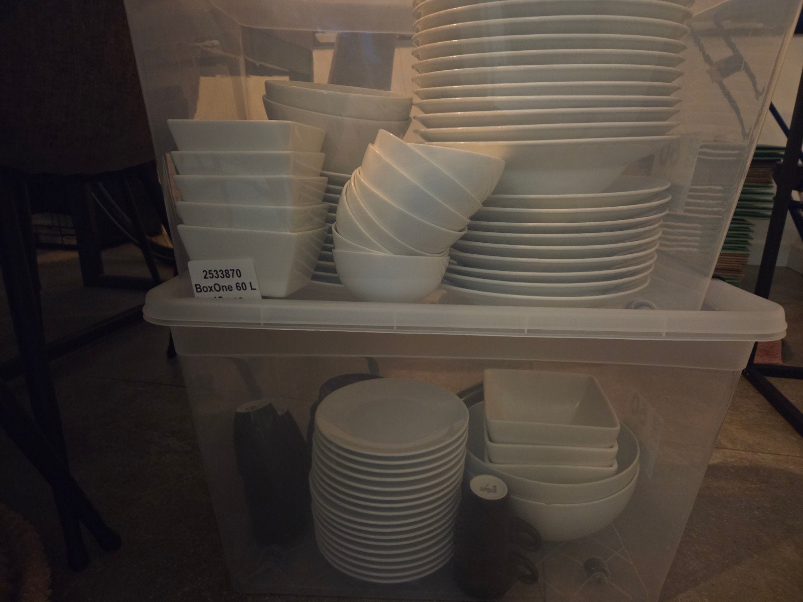 Wit servies, Ophalen, Gebruikt, Bord(en), Overige stijlen