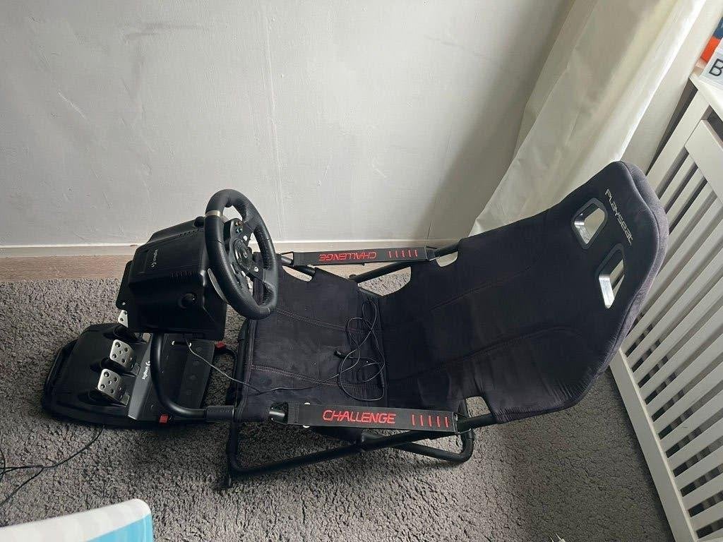 Playseat Callenge met Logitech Stuur G920 complete raceset, Spelcomputers en Games, Ophalen, Zo goed als nieuw, Playseat of Racestoel