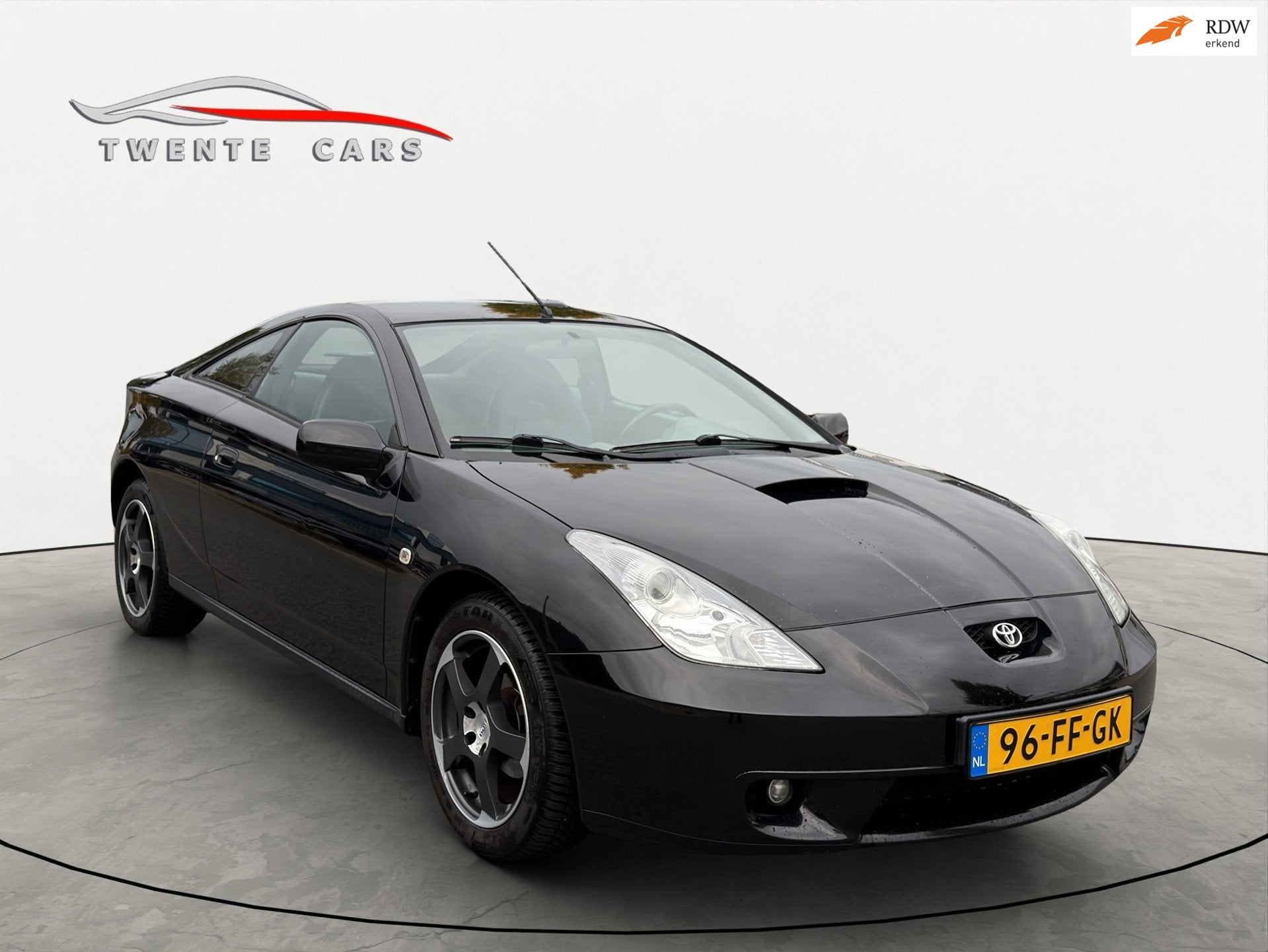 Toyota Celica 1.8 VVT-i | Airco | Leder | Nieuwe APK |, 1794 cc, Gebruikt, Zwart, 4 stoelen