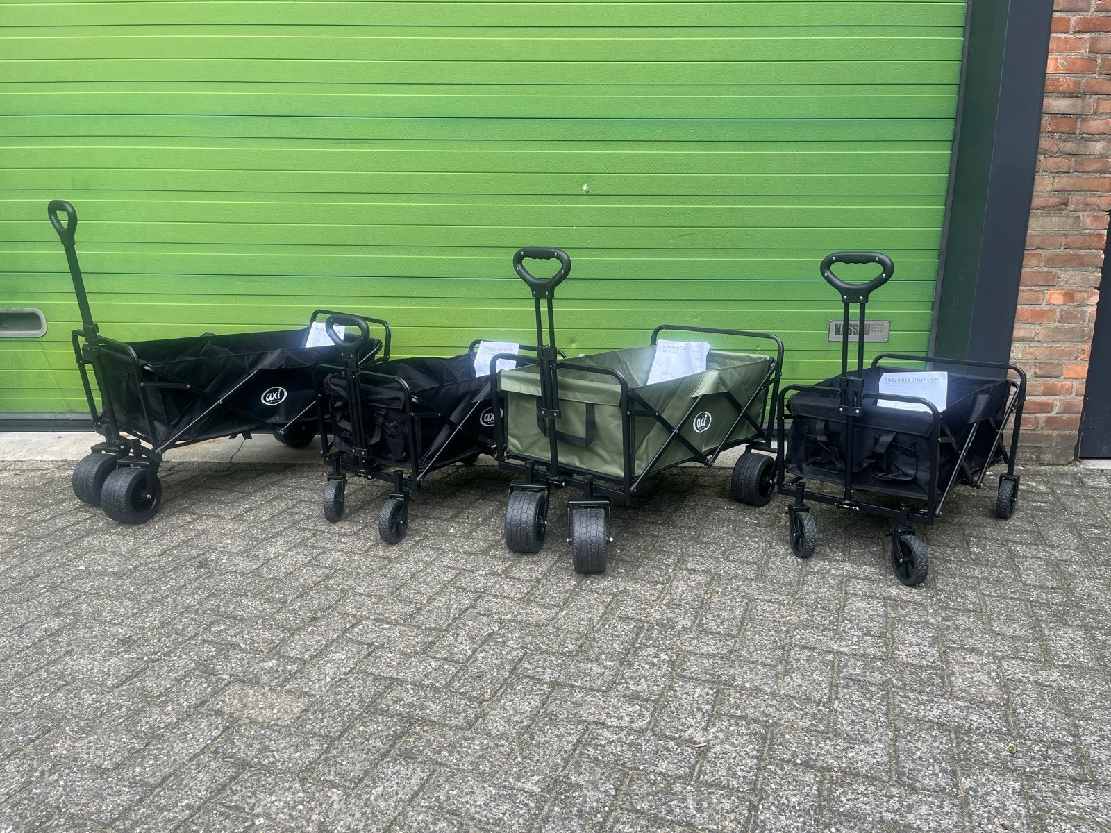 Axi Opvouwbare Bolderkar - Nieuw (Twee Maten), Caravans en Kamperen, Nieuw, Nieuw, Ophalen of Verzenden, Opvouwbaar