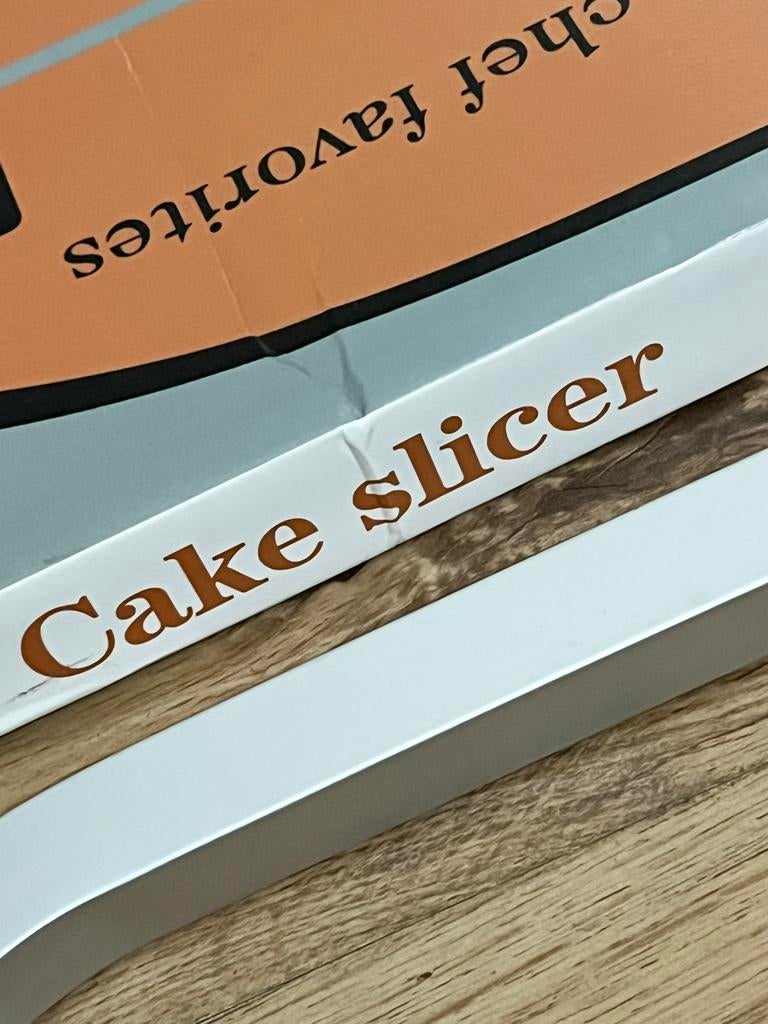 Cake Slicer - Handige Taartsnijder, Overige typen, Ophalen of Verzenden, Metaal, Overige merken