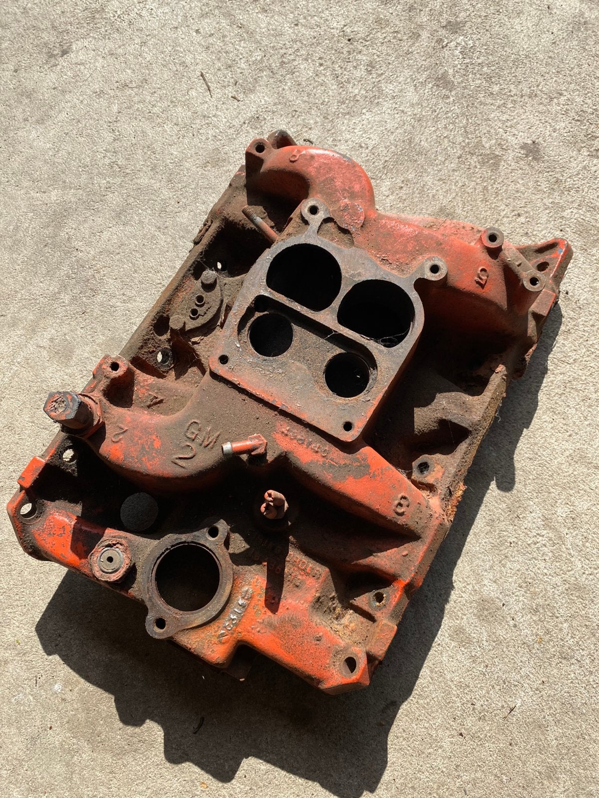 Pontiac 455 intake manifold, Ophalen, Gebruikt, Pontiac