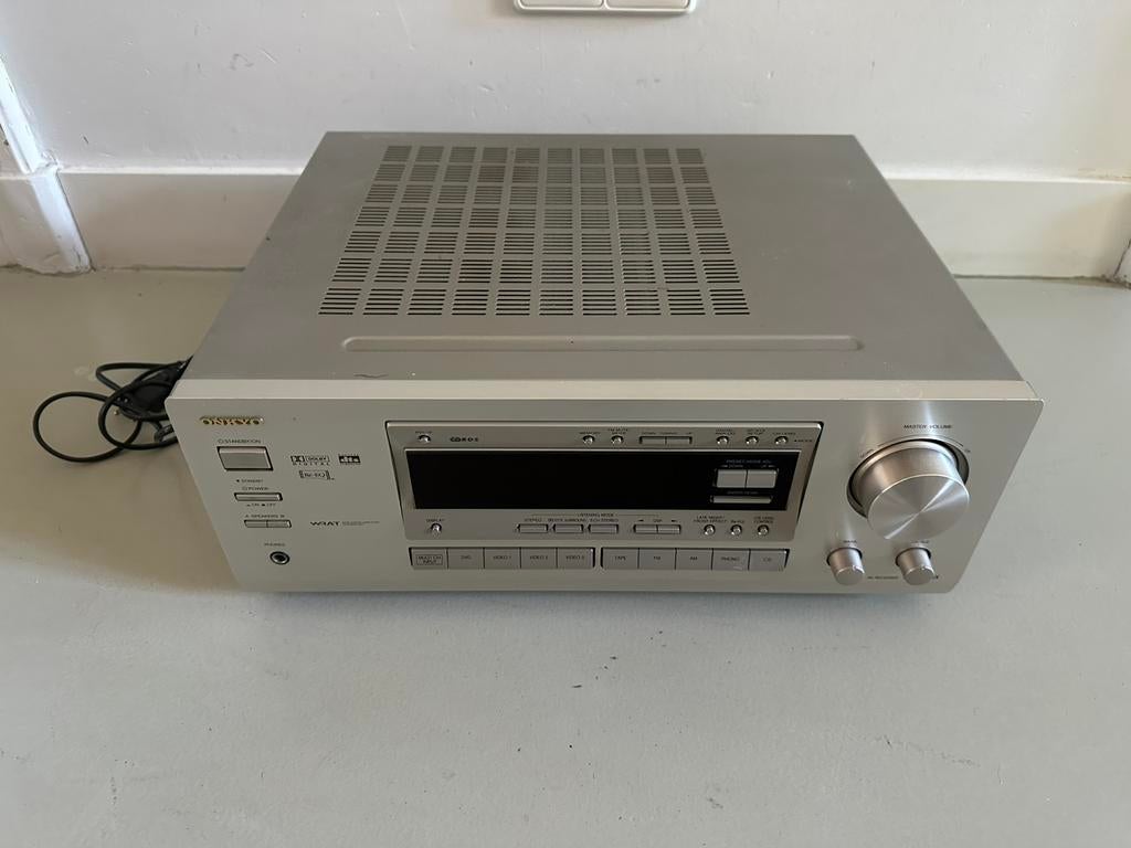 Onkyo versterker TX-DS575X 5.1 AV Receiver – Dolby Digital, Audio, Tv en Foto, Versterkers en Receivers, Gebruikt, Ophalen of Verzenden