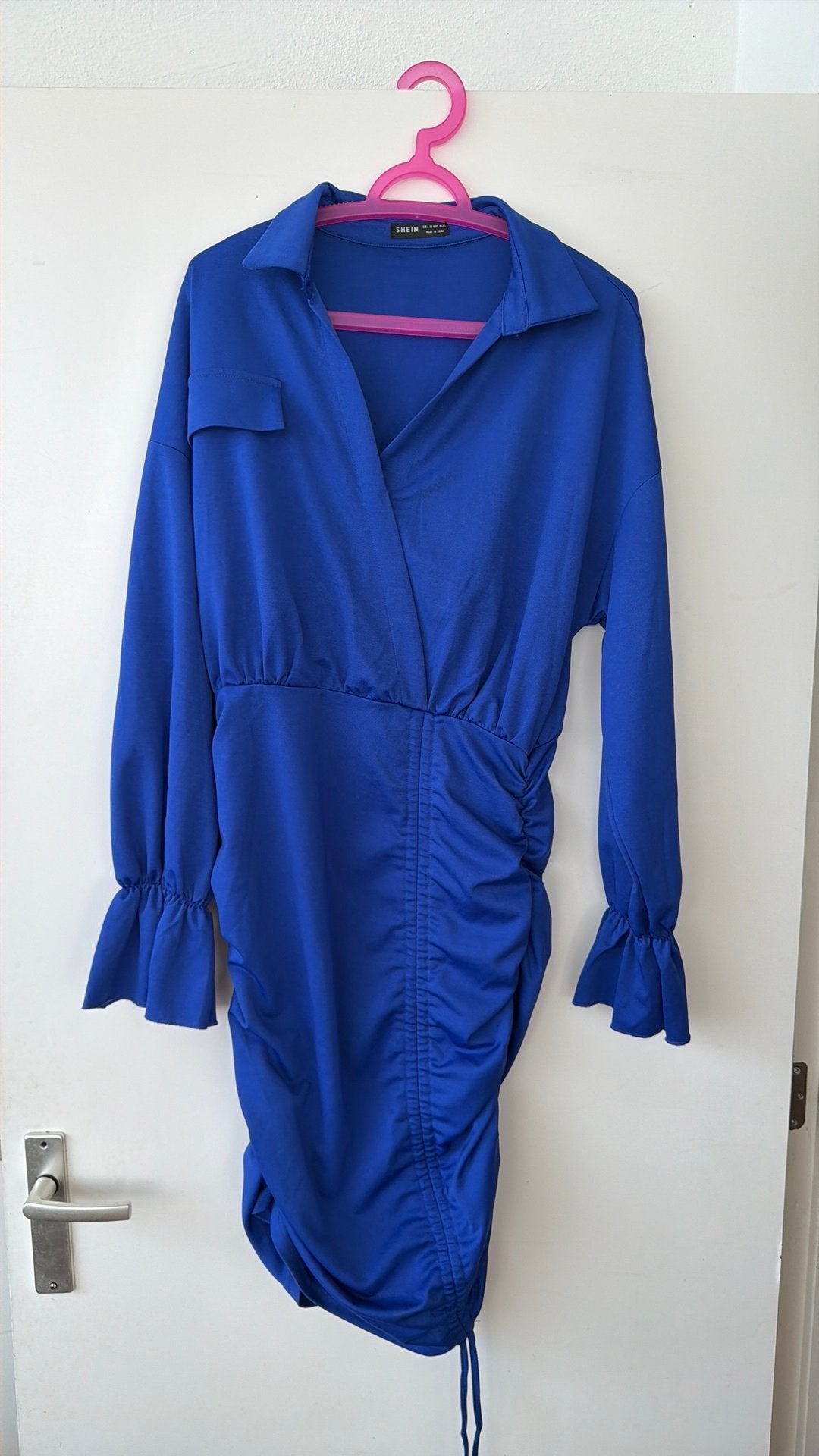 blauwe jurk, Kleding | Dames, Ophalen of Verzenden, Zo goed als nieuw, Blauw