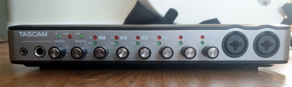 Tascam Us-800 usb-audio interface, Ophalen of Verzenden, Gebruikt, Audio