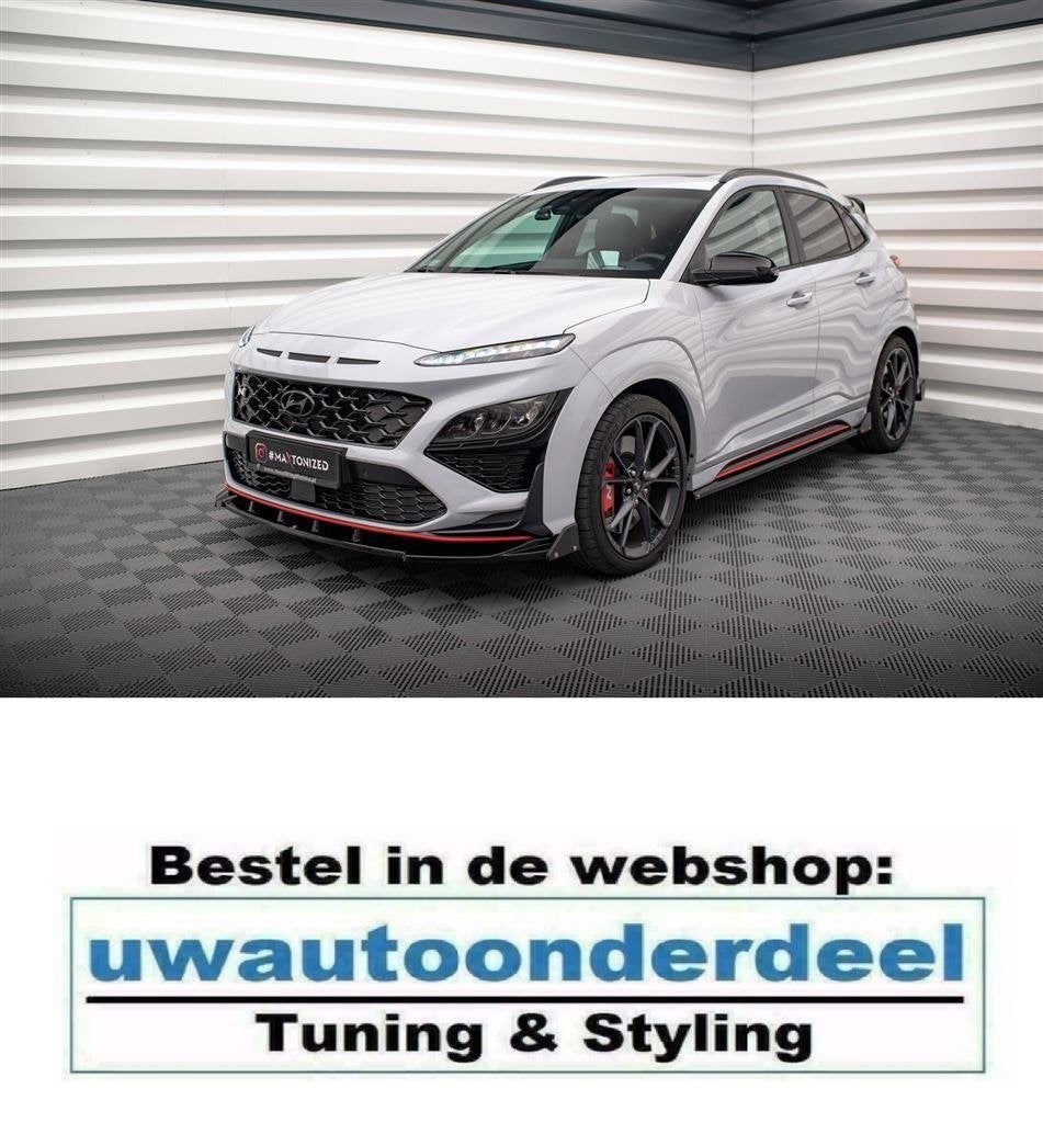 Maxton Design Spoiler Splitter Lip Hyundai Kona N Mk1