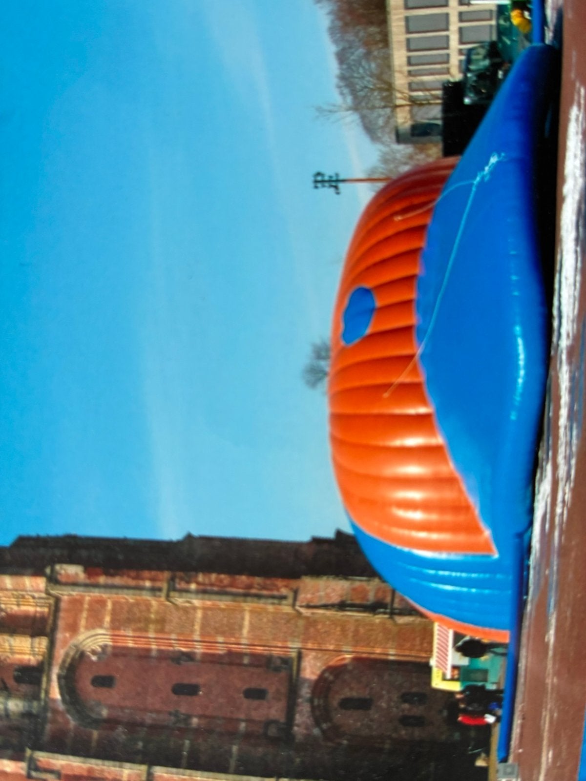 Inflatable honkbalpet, Caravans en Kamperen, Ophalen