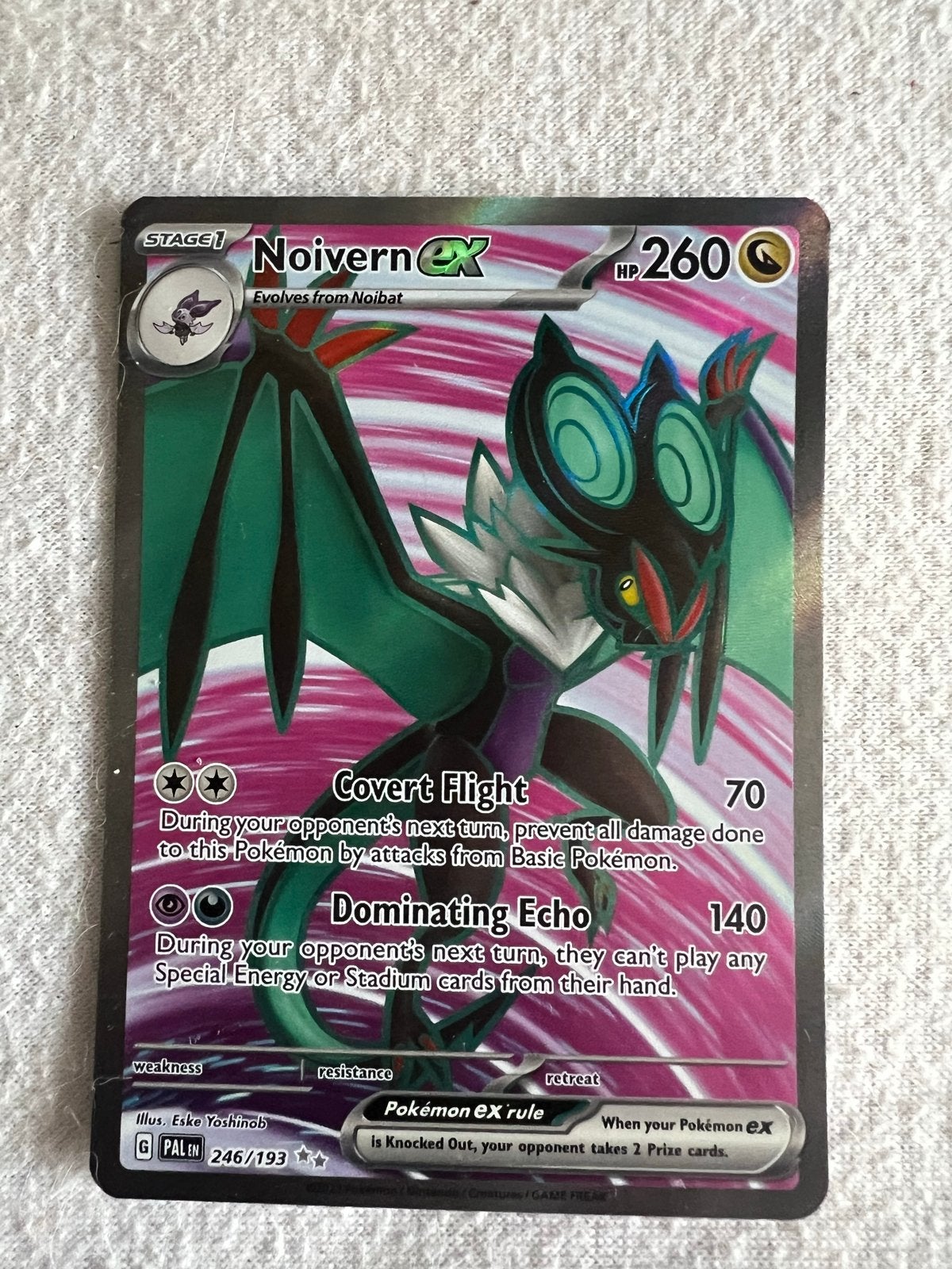 Pokémon kaarten pakket van 4: Noivern EX, Hisuian Goodra V,, Ophalen of Verzenden, Zo goed als nieuw, Meerdere kaarten