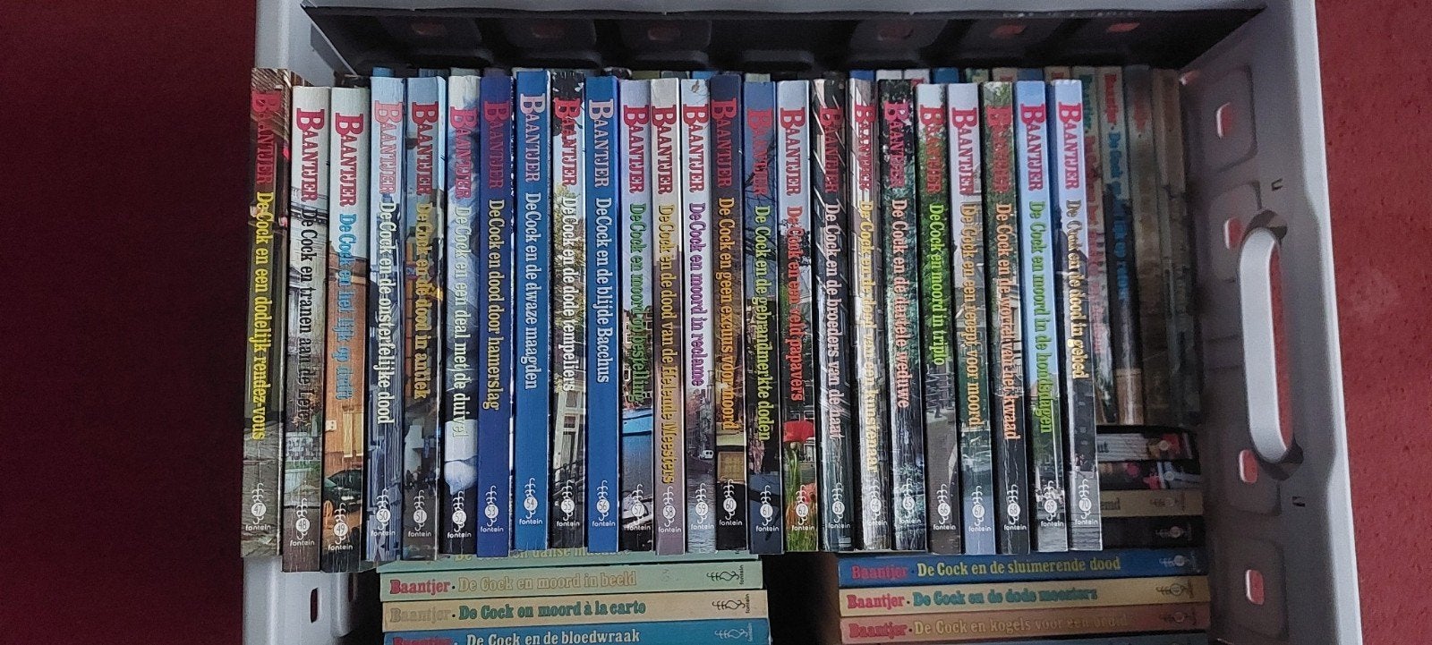 70 Baantjer boeken, deel 1 tm 70 compleet, Boeken, Ophalen of Verzenden, Zo goed als nieuw