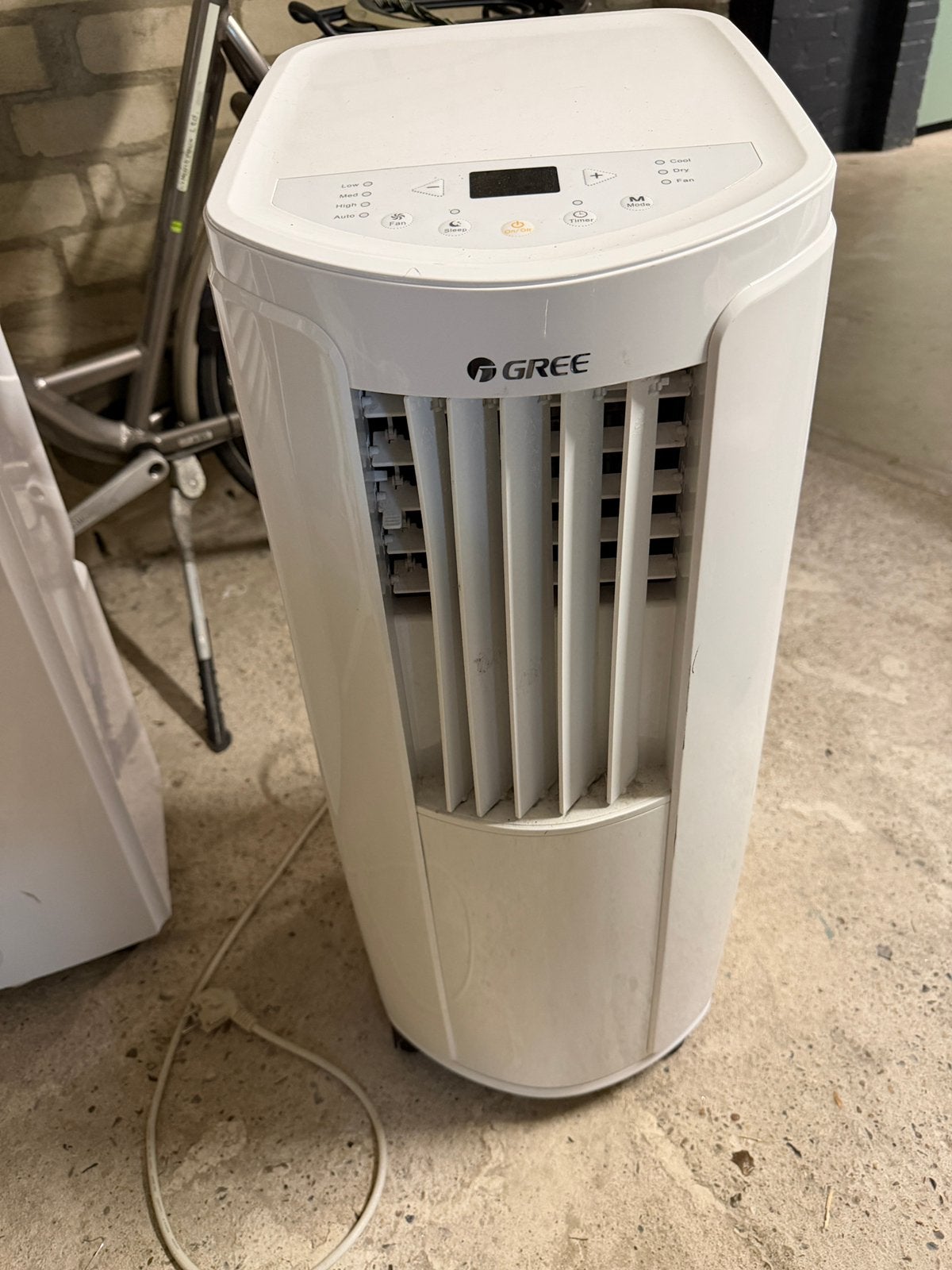 Gree mobiele airco, Ophalen, Gebruikt, Minder dan 60 m³, 3 snelheden of meer