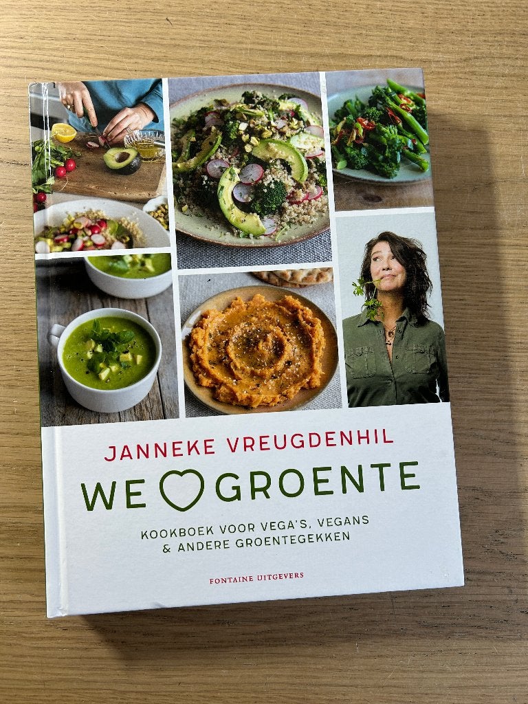 We Love Groente | Janneke Vreugdenhil, Boeken, Ophalen of Verzenden, Zo goed als nieuw