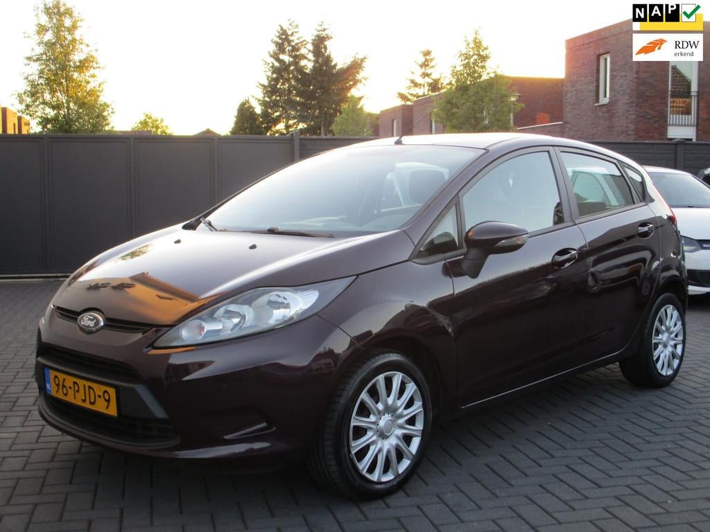 Ford Fiesta 1.4 Trend LPG 3 Airco 5 deurs !, Auto's, Voorwielaandrijving, Euro 5, Stof, Gebruikt