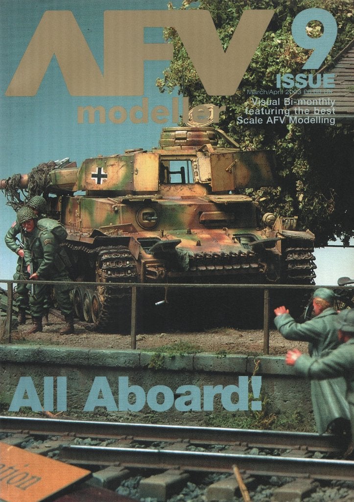AFV Modeller magazine No 9, Hobby en Vrije tijd, Modelbouw | Auto's en Voertuigen, Overige merken, Auto, Verzenden, 1:32 tot 1:50