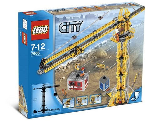 Lego City Tower Crane nr 7905, Lego, Lego, City, Lego