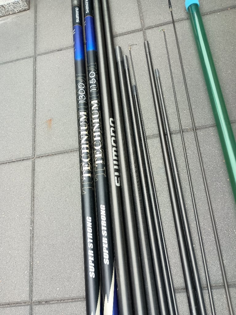 Shimano hengel (pack), Ophalen, Gebruikt, Vaste hengel