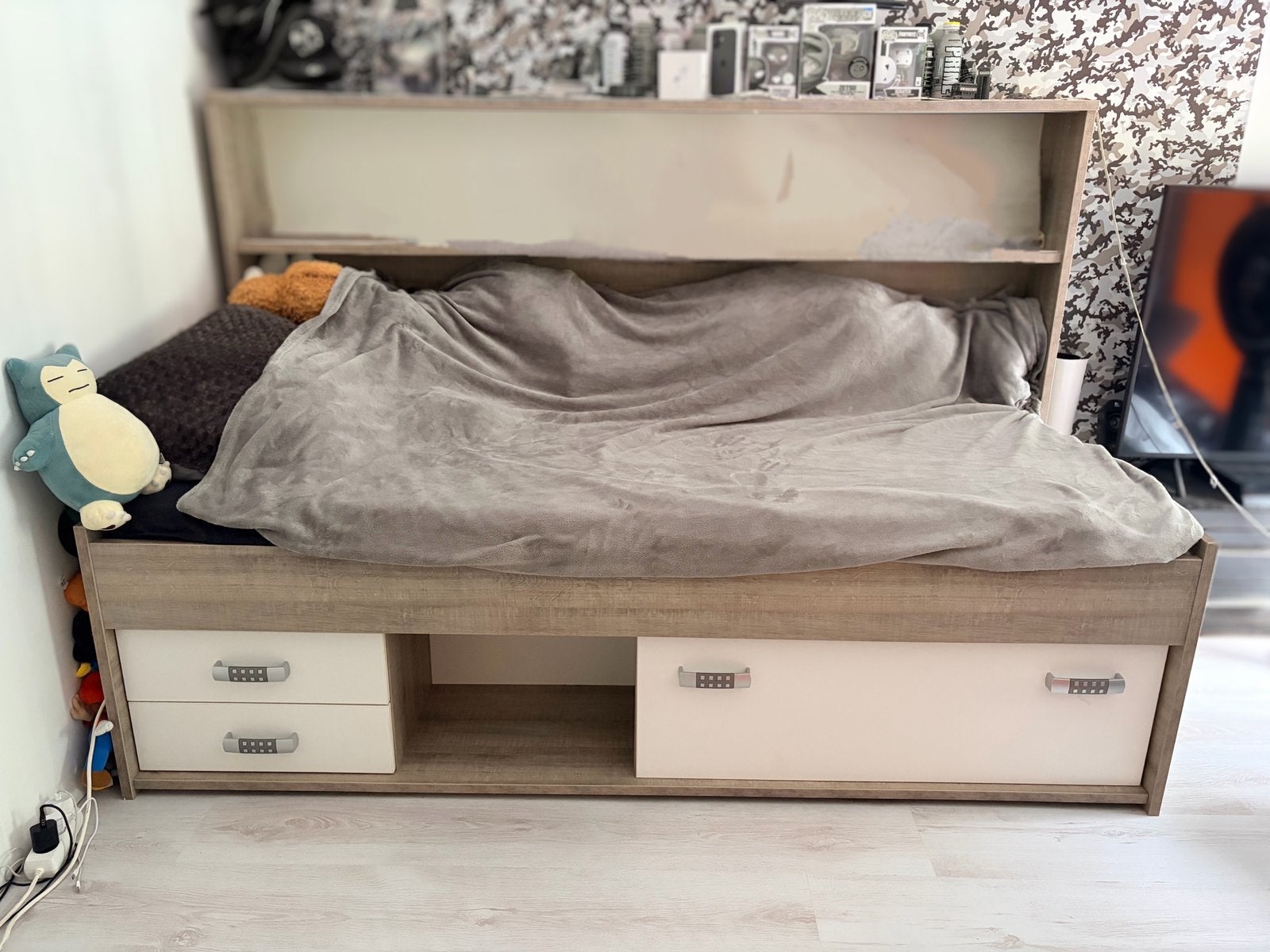 Kajuitbed Pep Beter Bed, Ophalen, 85 tot 100 cm, Gebruikt, Lattenbodem