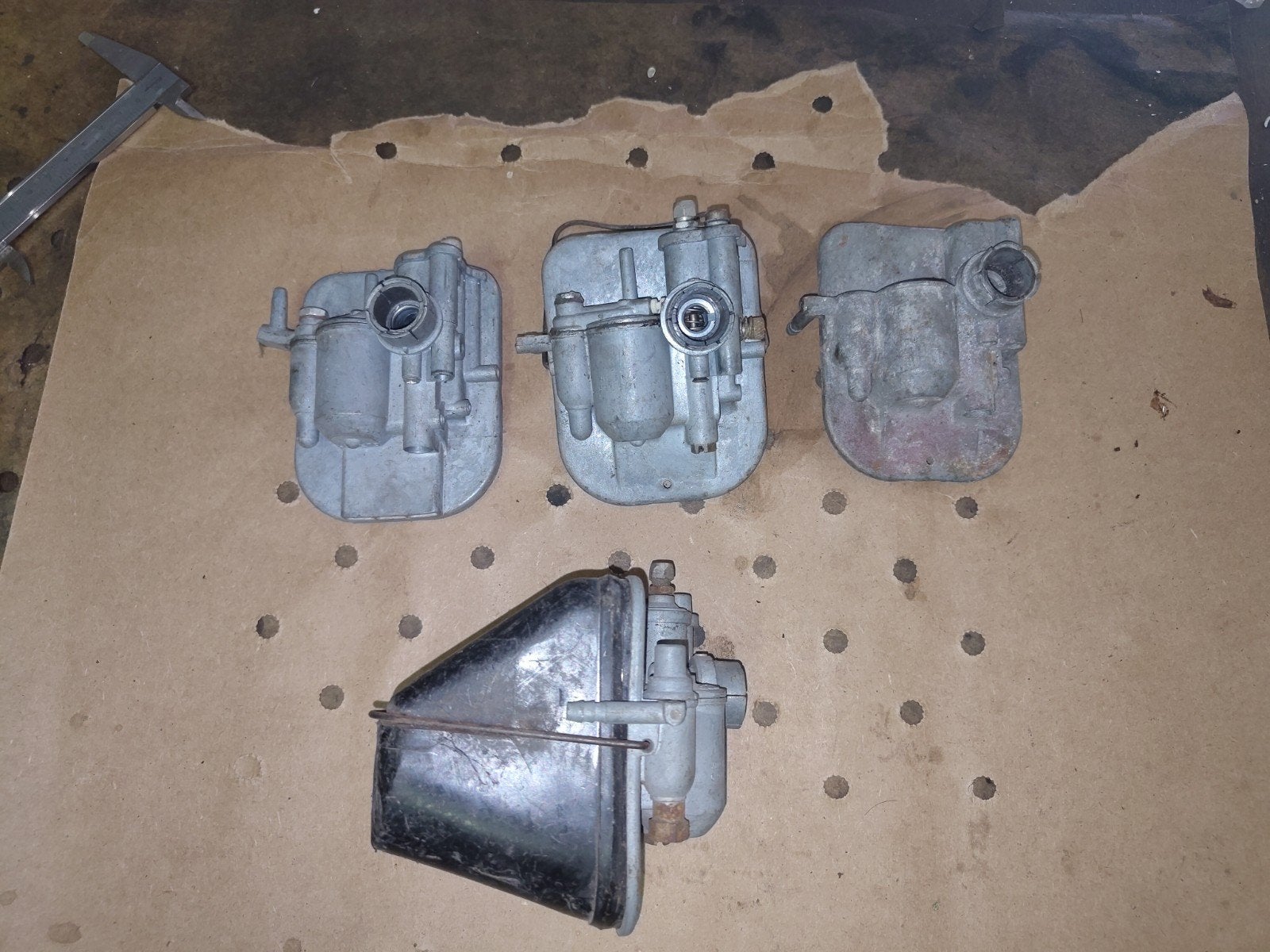 4x Gurtner AR2 Carburateurhuis Mobylette, Ophalen of Verzenden, Gebruikt, Carburateur, Overige merken