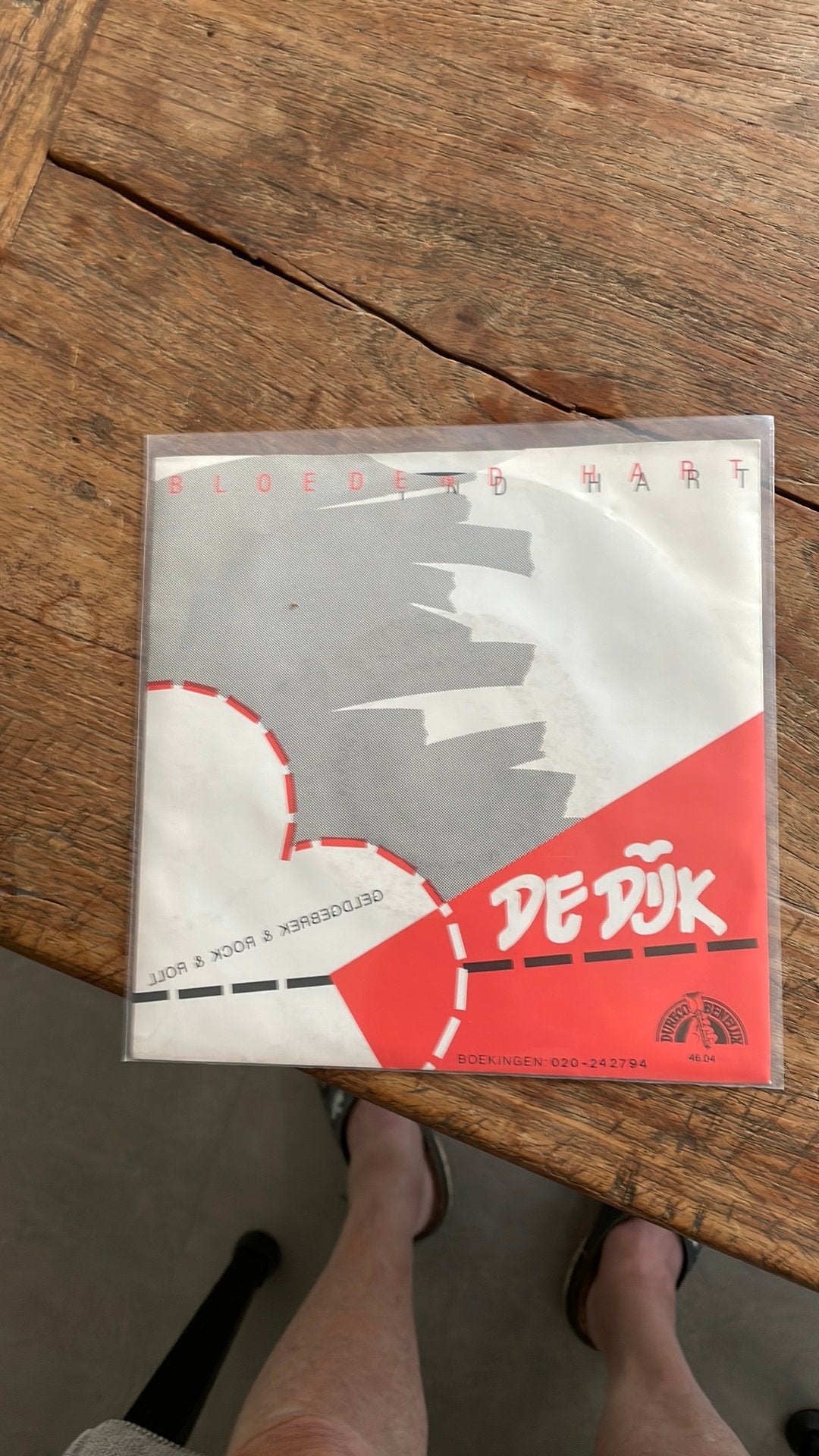 De Dijk - Bloedend hart, Verzenden, 7 inch, Zo goed als nieuw, Overige typen