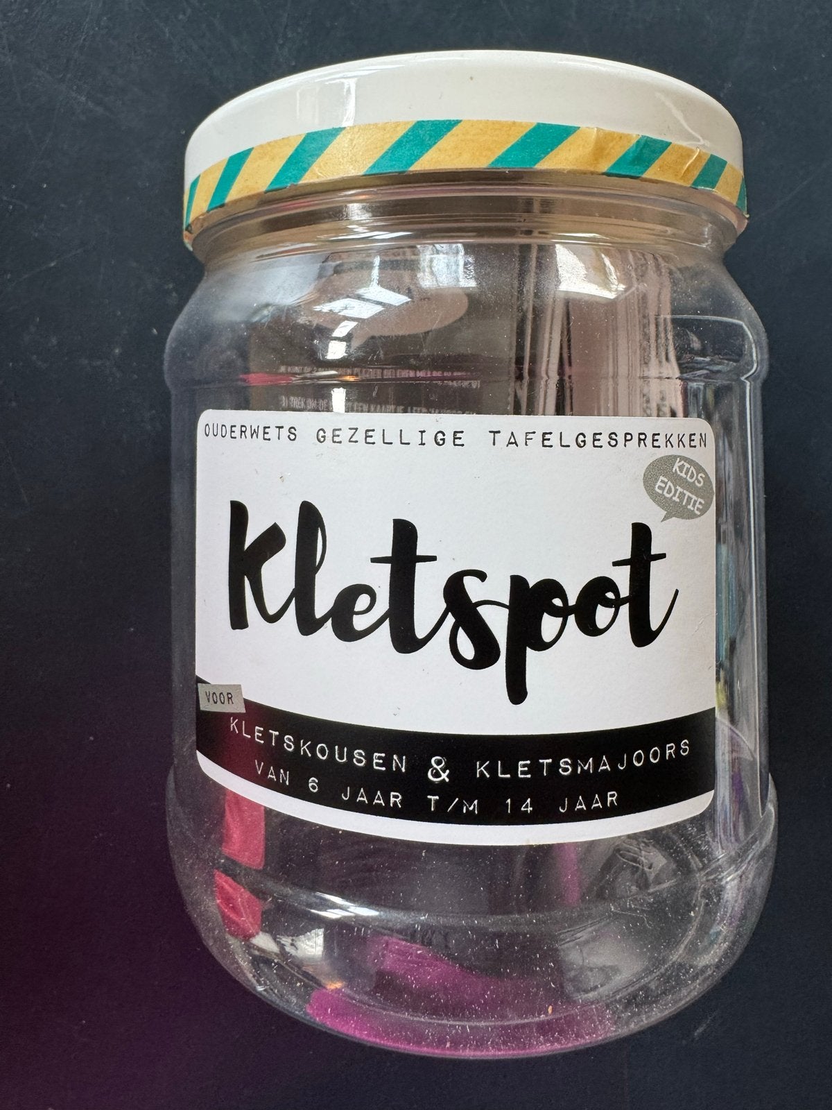 Kletspot Kids Editie - Gezellige Tafelgesprekken, Ophalen of Verzenden, Gebruikt, Taal en Lezen