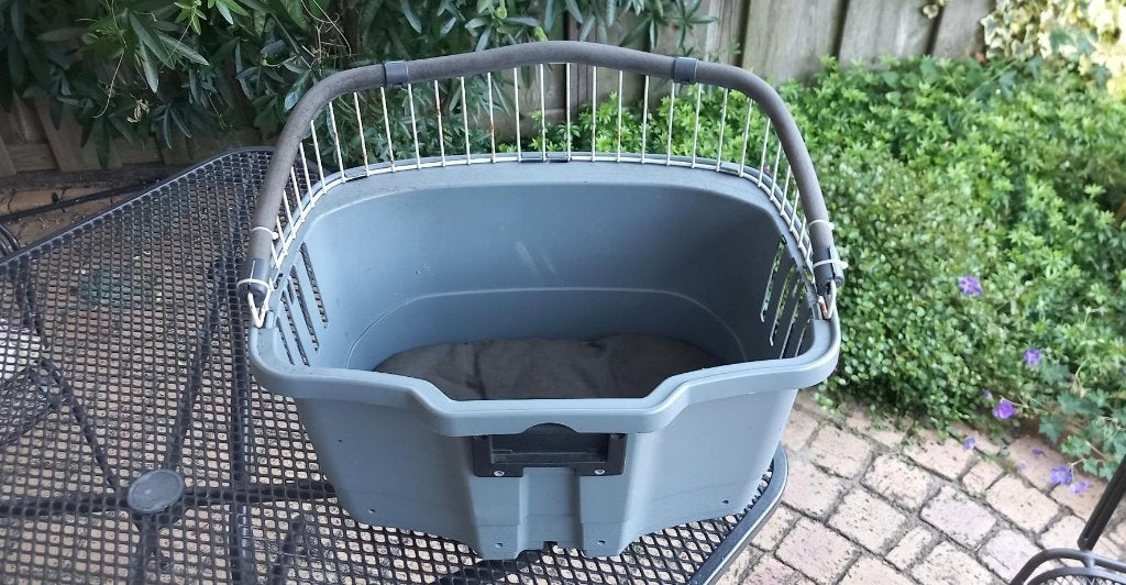klick-fix fietsmand, Ophalen, Gebruikt, Klickfix, Stuurbevestiging