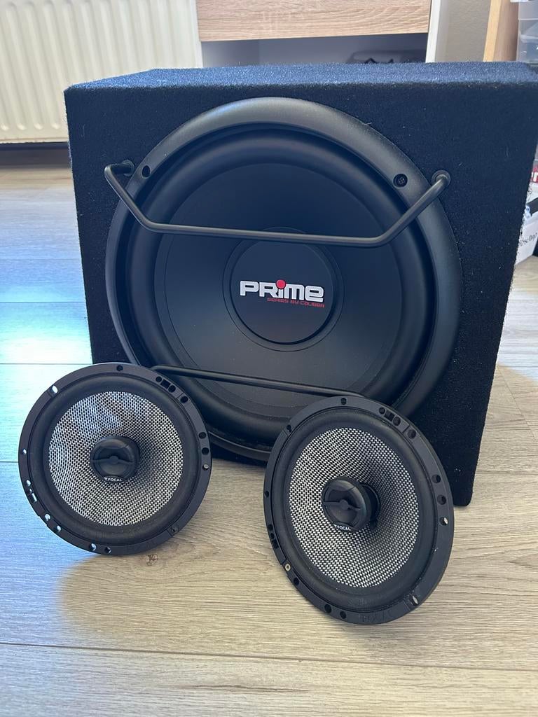 Auto subwoofer en speakers, Auto diversen, Ophalen, Gebruikt