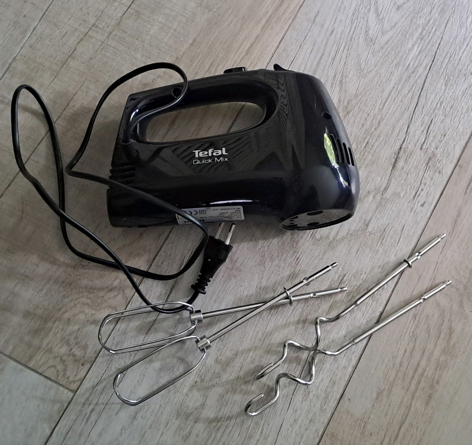 Mixer van Tefal/Quick Mix, Ophalen of Verzenden, Zo goed als nieuw, 3 snelheden of meer