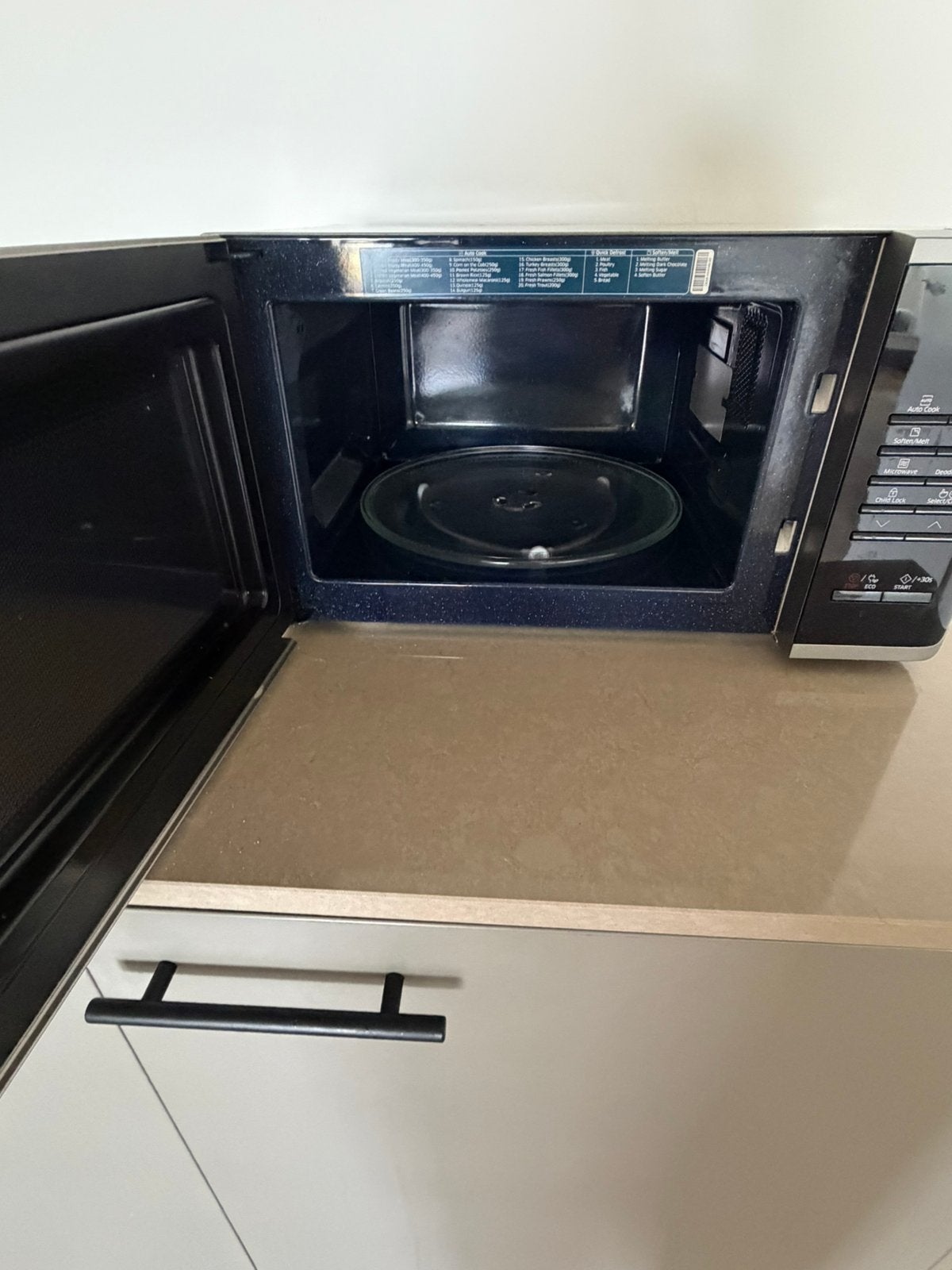 Microwave, Ophalen, Zo goed als nieuw