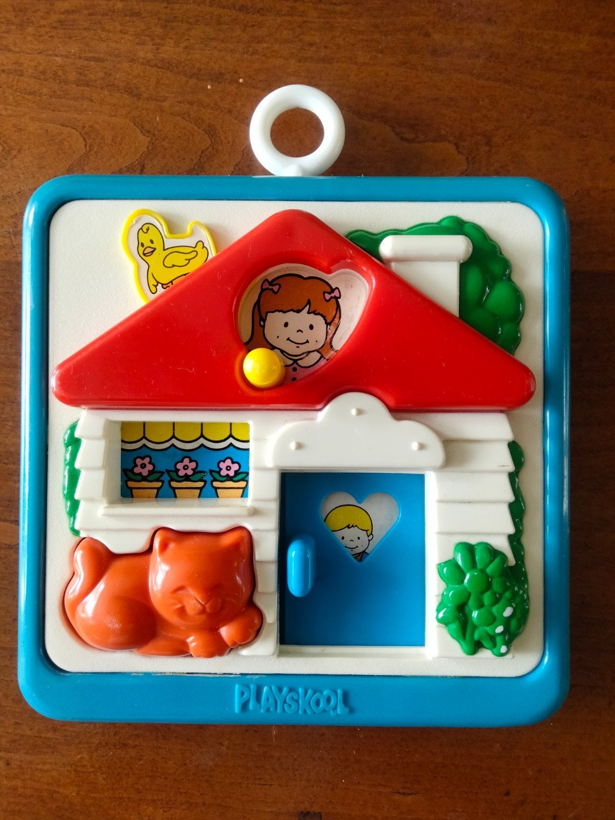 Playskool. Vintage 1988 Li'l Busy House activiteitenspeeltje, Ophalen of Verzenden, Gebruikt, 6 maanden tot 2 jaar