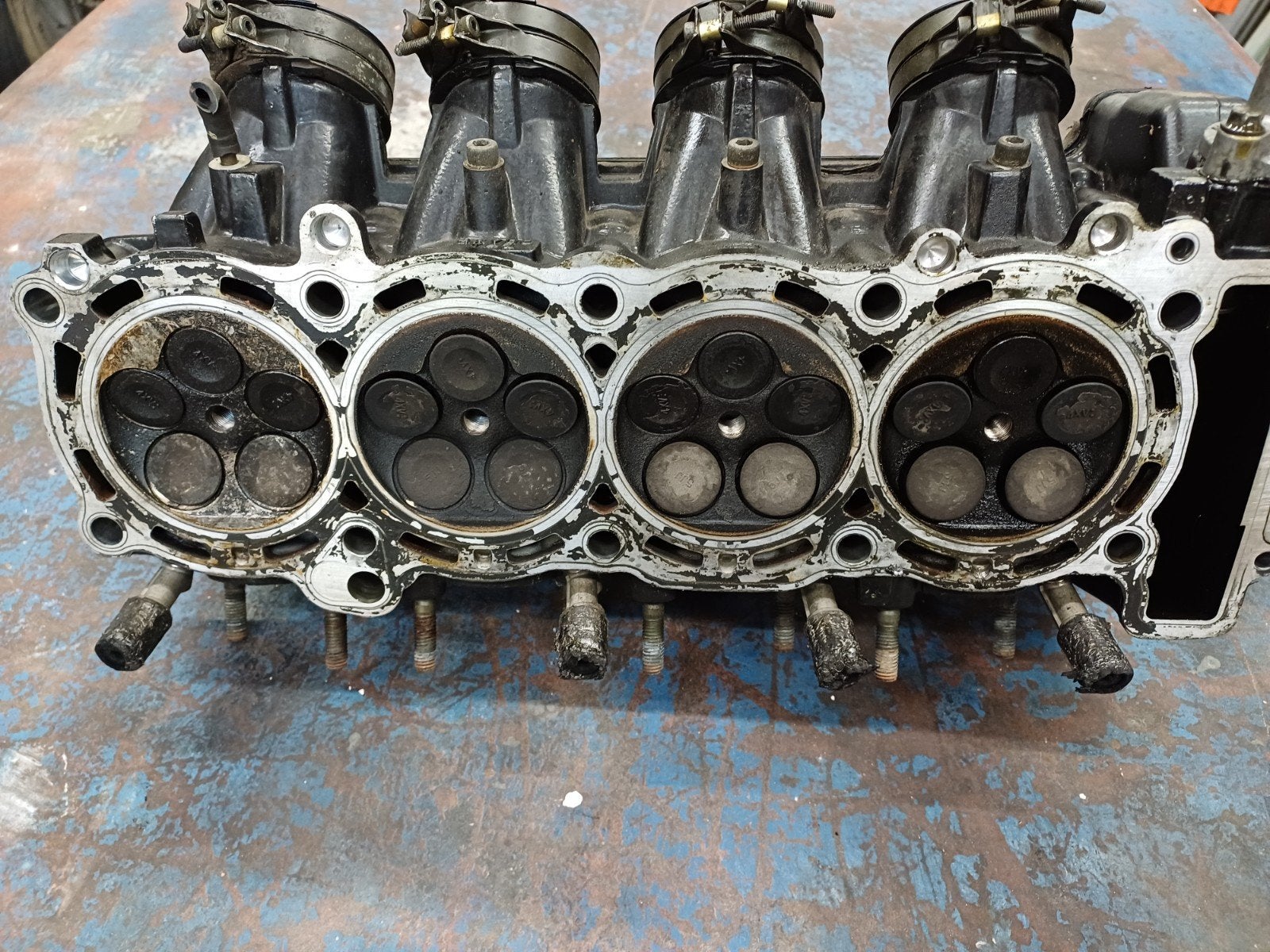 Yamaha R1 2000 4XV onderdelen - Frame met kenteken, Ophalen of Verzenden