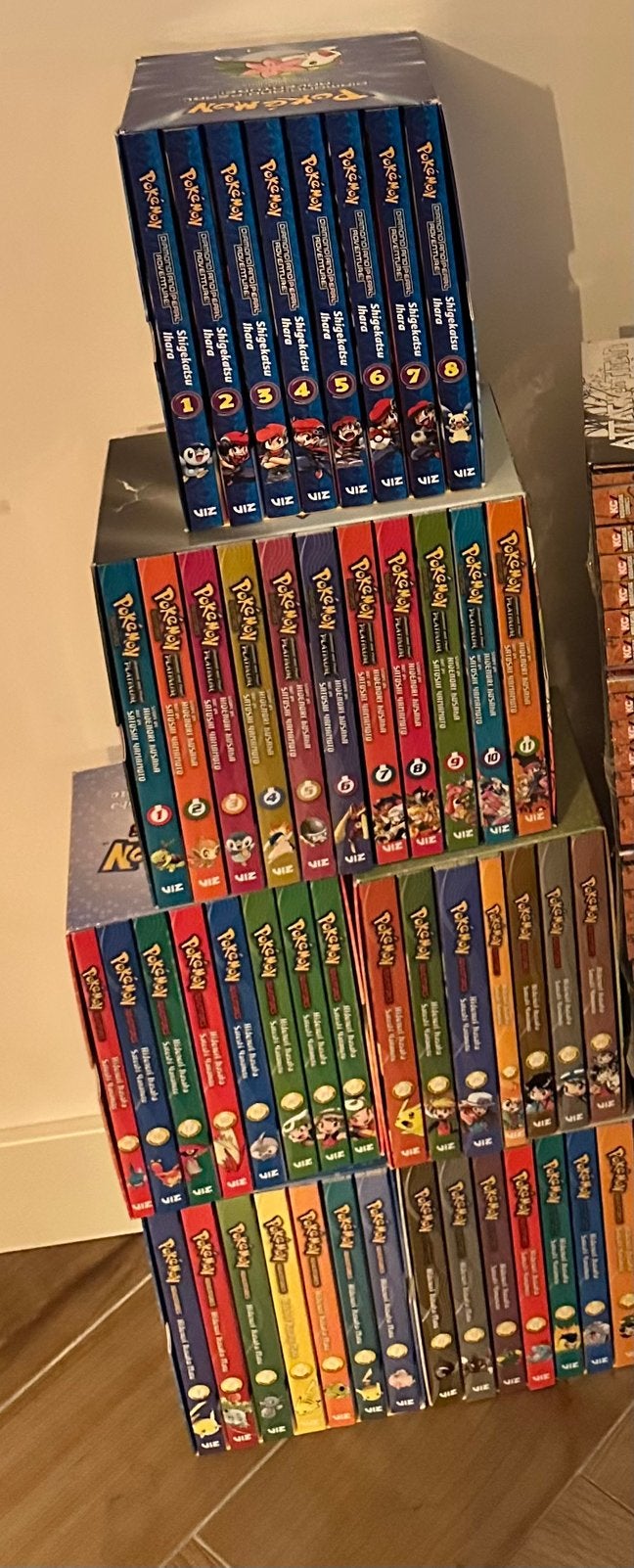 Mega Pokemon Manga (100+) Verzameling! Vrijwel Compleet!, Boeken, Complete serie of reeks, Ophalen of Verzenden, Zo goed als nieuw