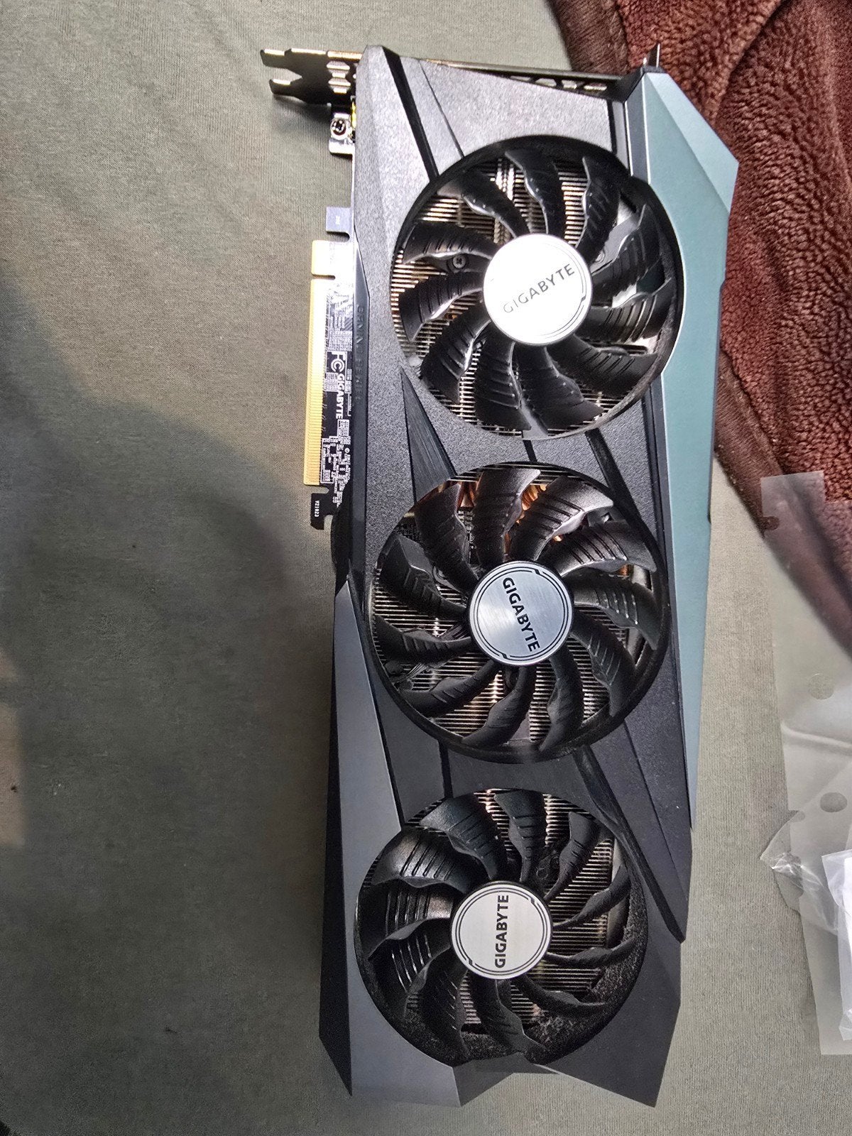 Gigabyte RTX 3070 Ti Gaming OC 8GB GDDR6X Videokaart, Computers en Software, Videokaarten, Ophalen of Verzenden