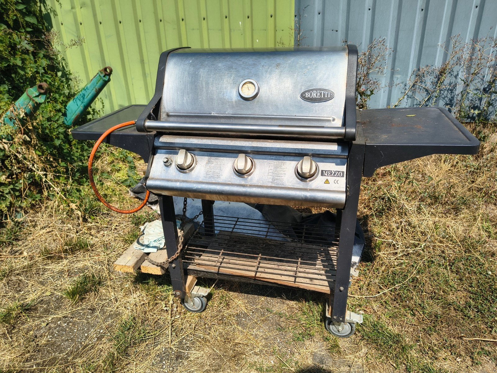 GRATIS! Boretti gasbarbecue, Ophalen, Gebruikt, Boretti