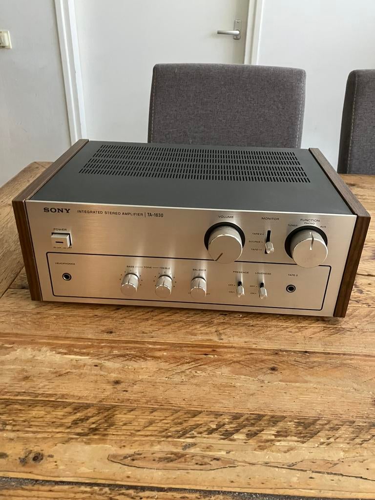 Sony Integrated stereo amplifier TA-1630, Audio, Tv en Foto, Versterkers en Receivers, Ophalen, Zo goed als nieuw, Stereo, Sony