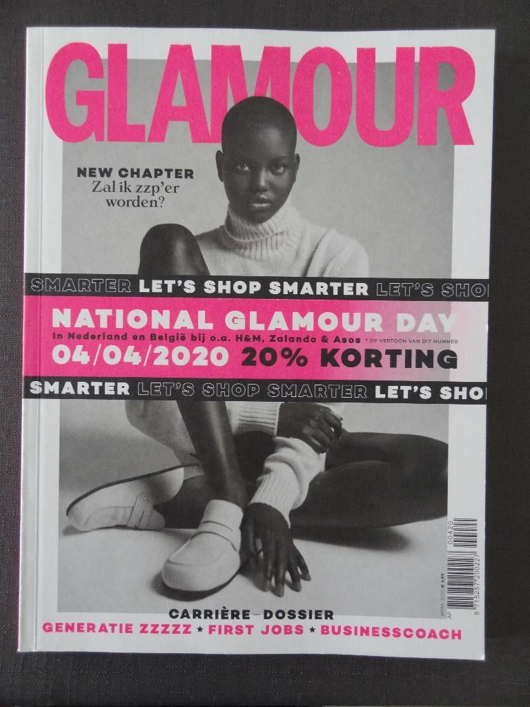 Glamour April 2020 >Snelle Verzending!<, Boeken, Tijdschriften en Kranten, Ophalen of Verzenden, Zo goed als nieuw, Glossy