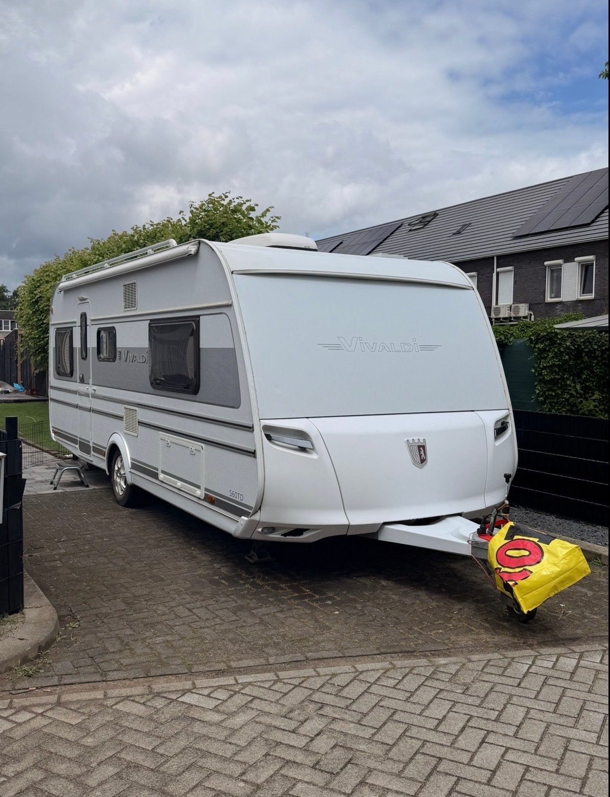 Tabbert Vivaldi 560 TD met airco, mover, Caravans en Kamperen, Caravans, Vast bed, Rondzit, Tabbert, Particulier