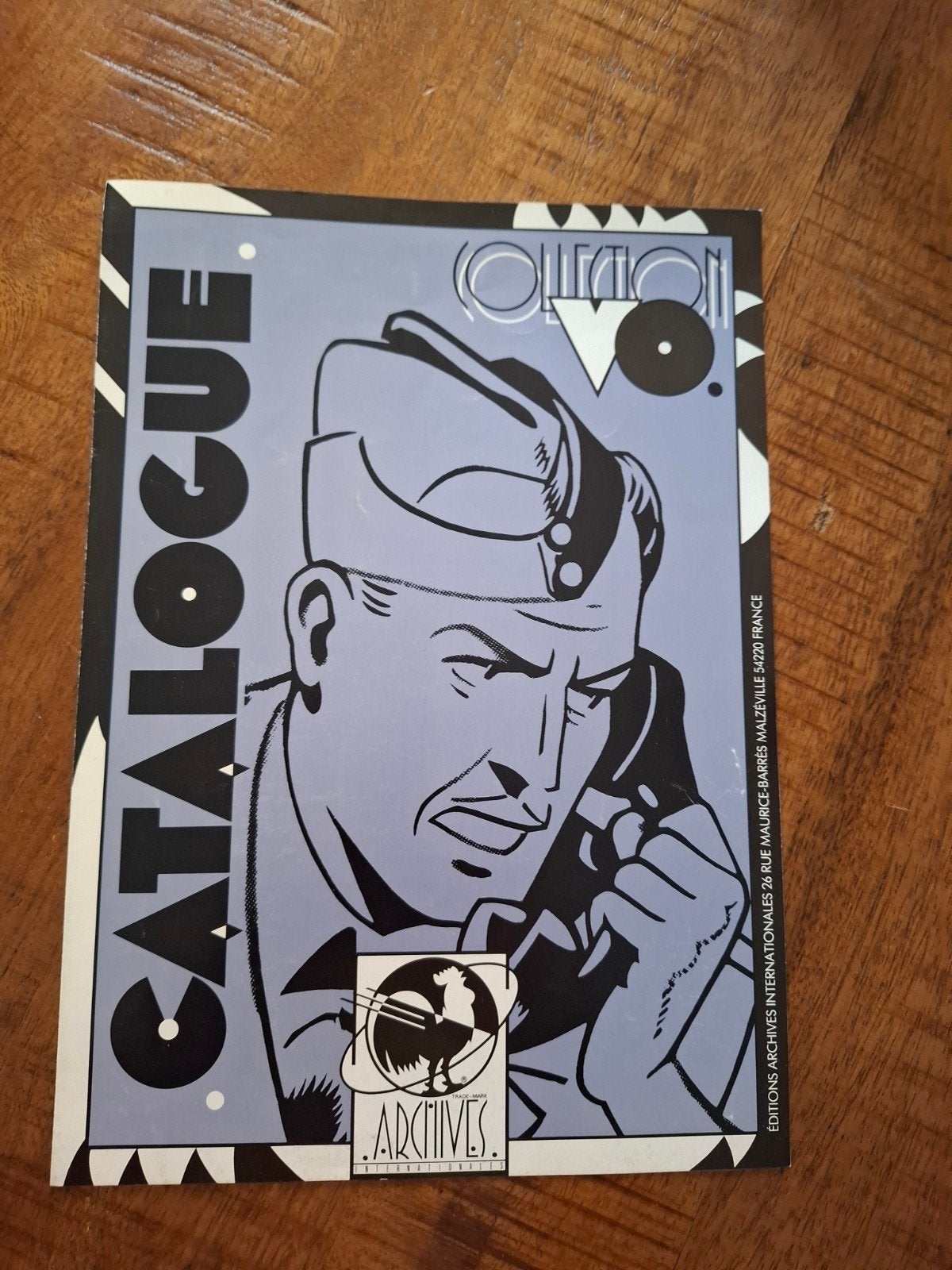 Catalogus Zeefdrukken Blake en Mortimer 1988, Eén stripboek, Ophalen of Verzenden, Gelezen, Edgar P. Jacobs