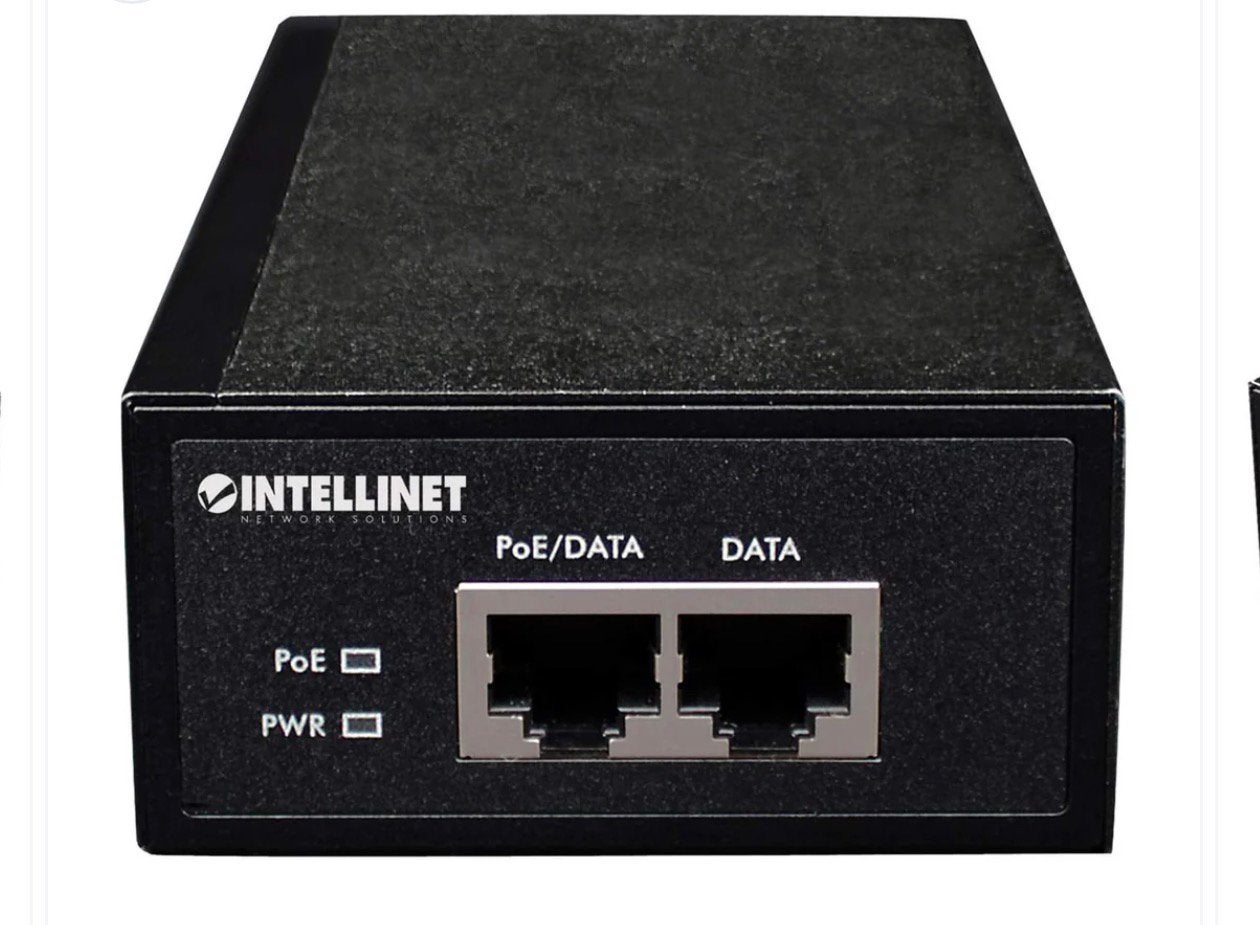 Intellinet MidSpan PoE+ Injector 30 watts, Computers en Software, Netwerk switches, Ophalen of Verzenden, Zo goed als nieuw