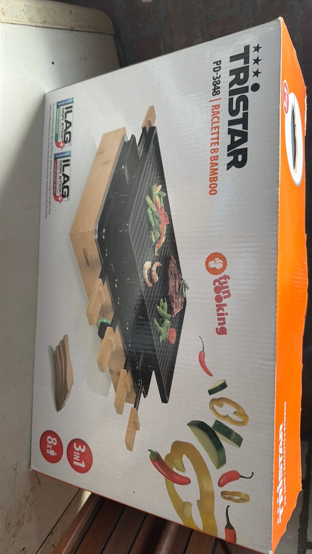 Gourmet set nieuw in de doos, Witgoed en Apparatuur, Gourmetstellen, Ophalen, Nieuw, 8 personen of meer