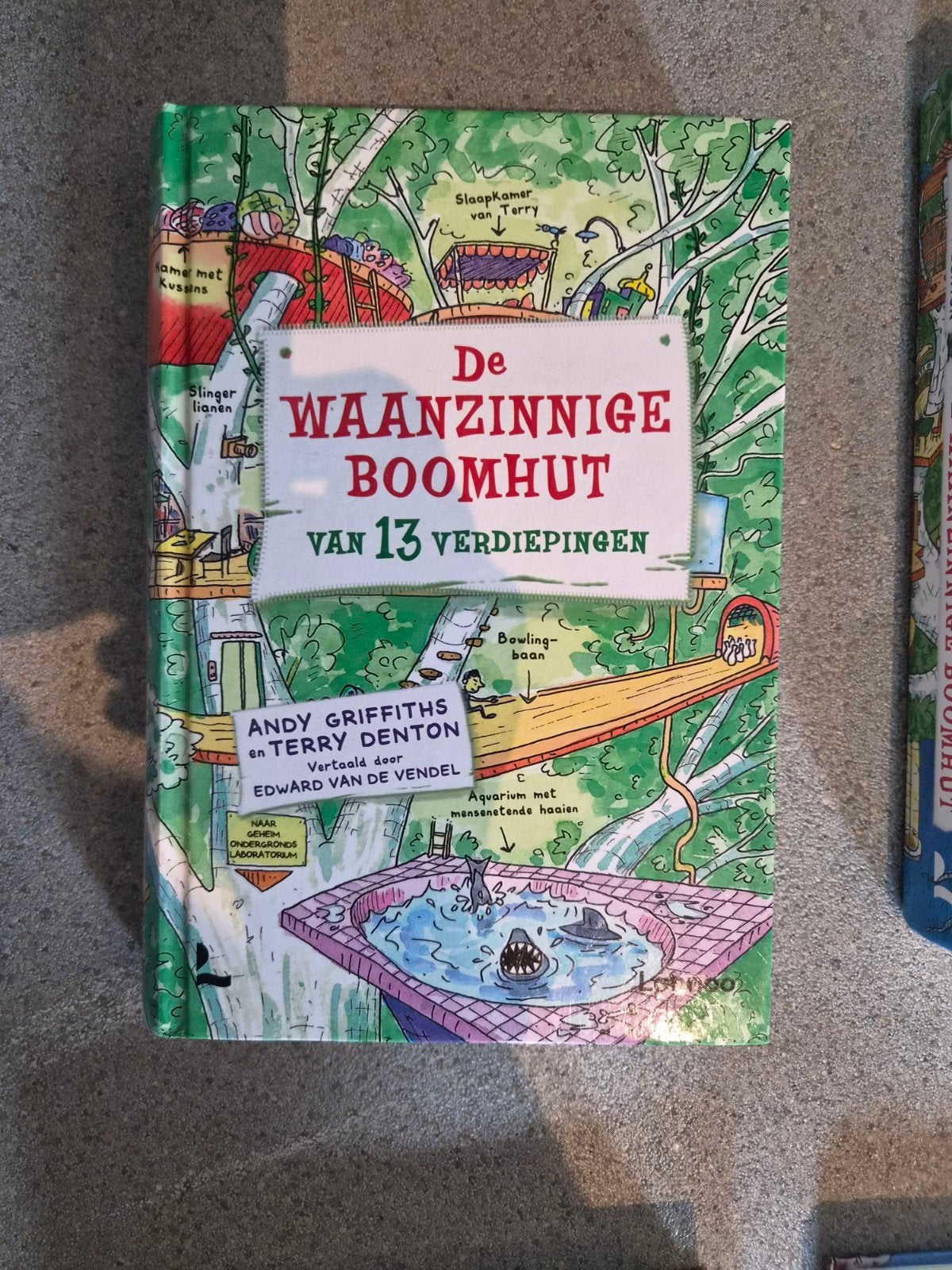 De Waanzinnige Boomhut van 13 Verdiepingen, Ophalen of Verzenden, Zo goed als nieuw, Andy Griffiths en Terry Denton, Fictie algemeen