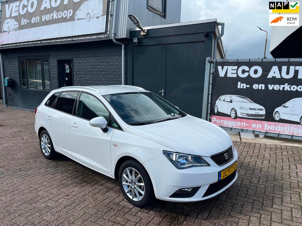 Seat Ibiza ST 1.4 TDI Style Connect airco navi TURBO DEFECT, Auto's, Seat, Bedrijf, Te koop, Ibiza, ABS, Airbags, Airconditioning