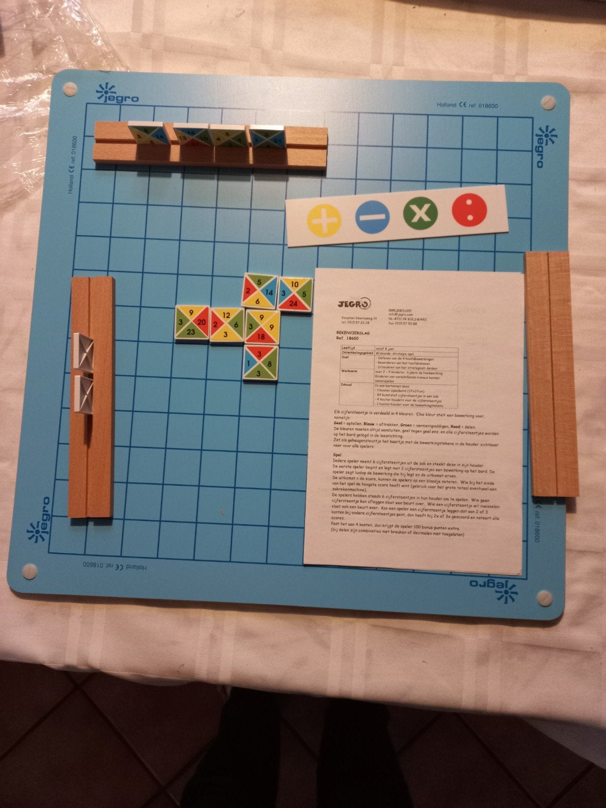 rekenvierslag, spel voor kinderen, Ophalen of Verzenden, Nieuw, Rekenen