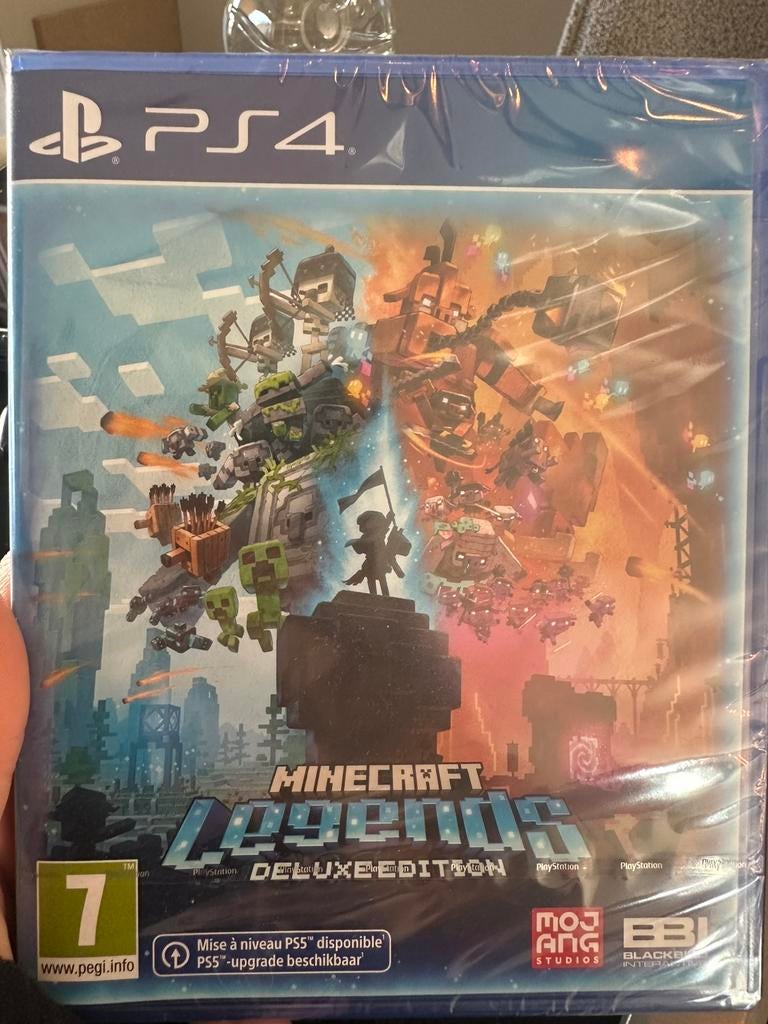 Minecraft legends PS4 (upgrade naar de PS5 mogelijk)., Nieuw, Ophalen of Verzenden, 3 spelers of meer, Sport