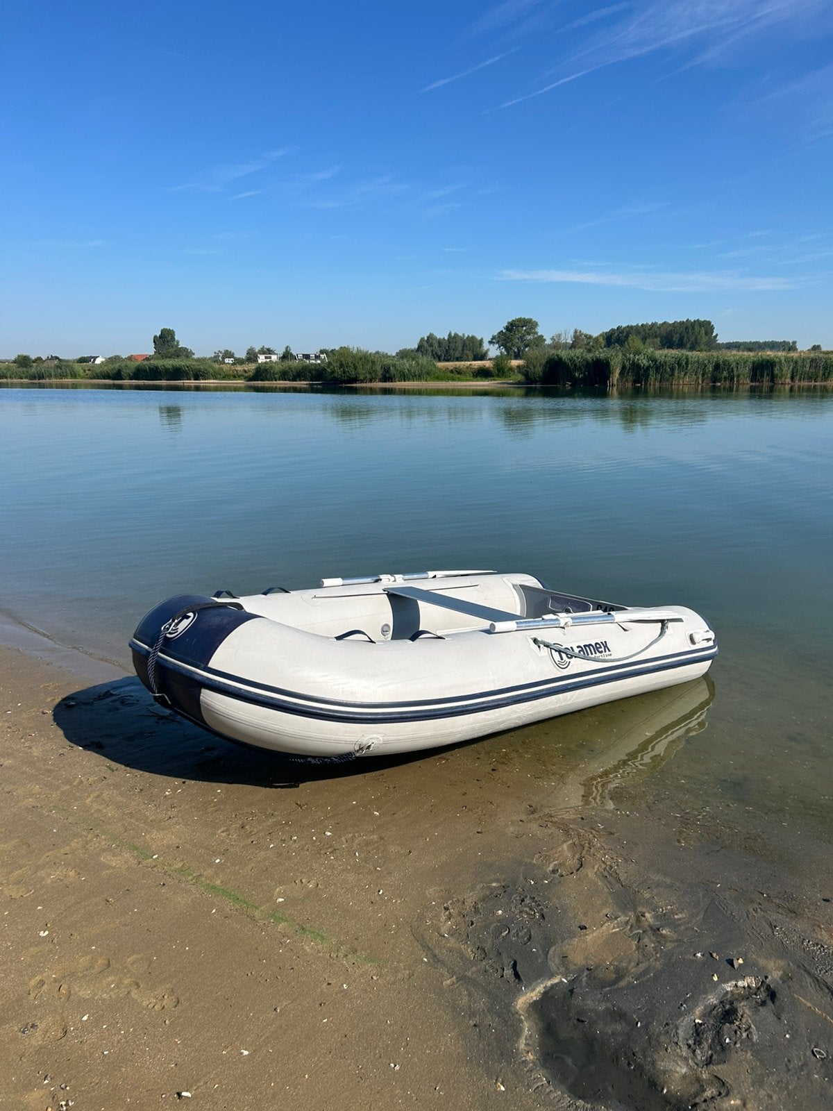 Talamex TLX300 rubberboot, Watersport en Boten, Rubberboten, Ophalen, Gebruikt, Aluminium, Talamex