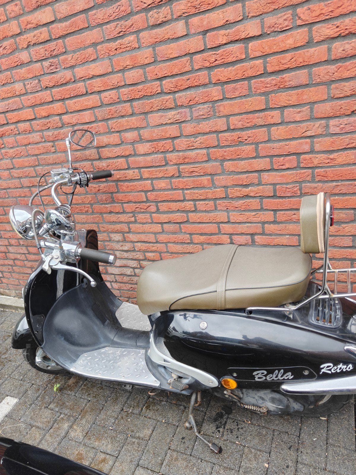 Bella Retro Scooter - Niet werkend, voor de handige klusser, Ophalen of Verzenden, Gebruikt, Overige merken