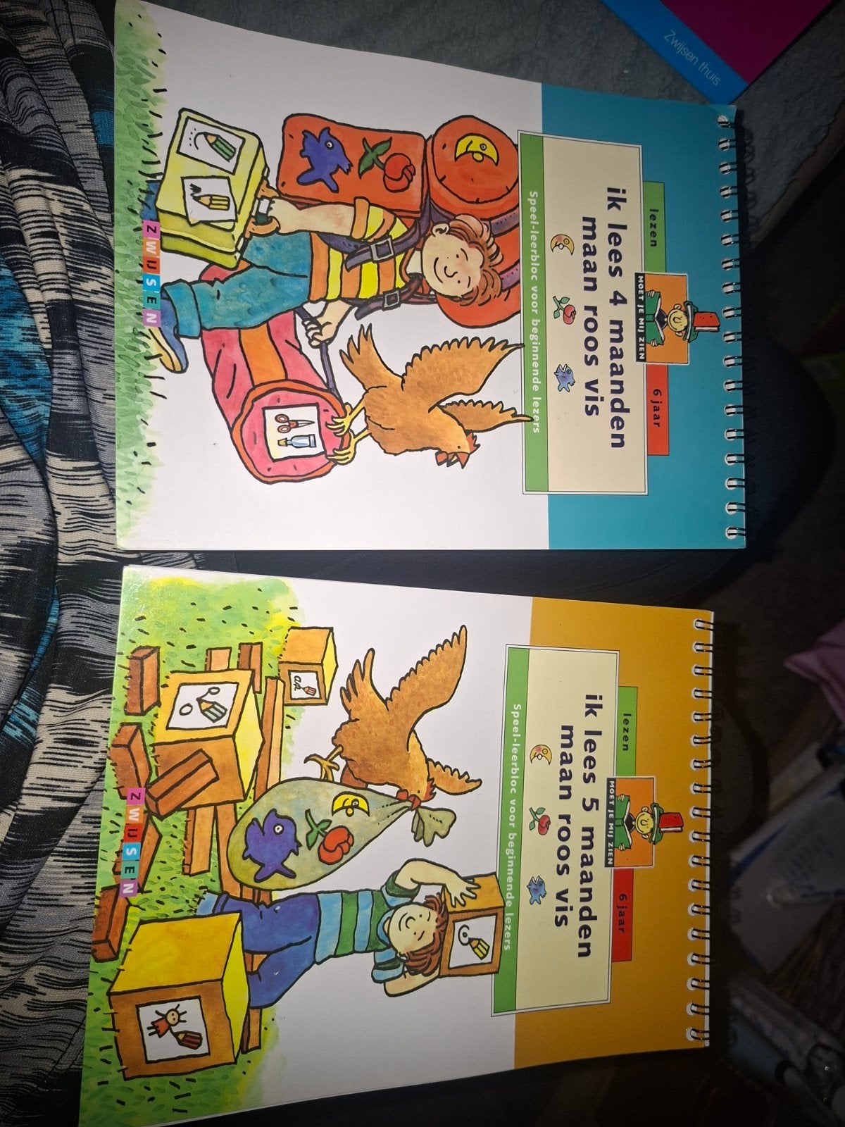 Ik lees ...maanden maan roos vis, Ophalen of Verzenden