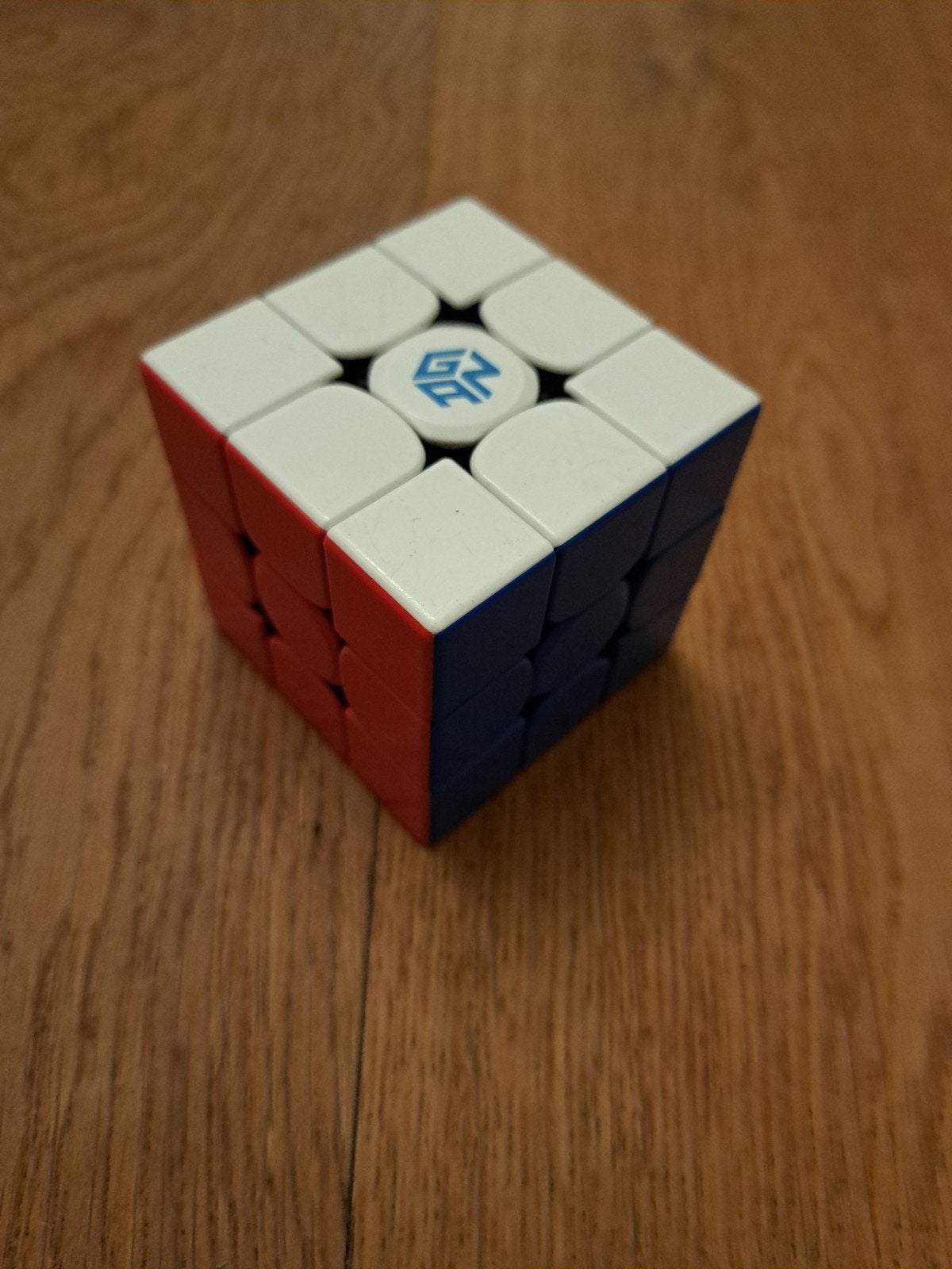 GanCube 3x3 magnetische speedcube met accessoires, Ophalen of Verzenden, Zo goed als nieuw, Rubik's of 3D-puzzel