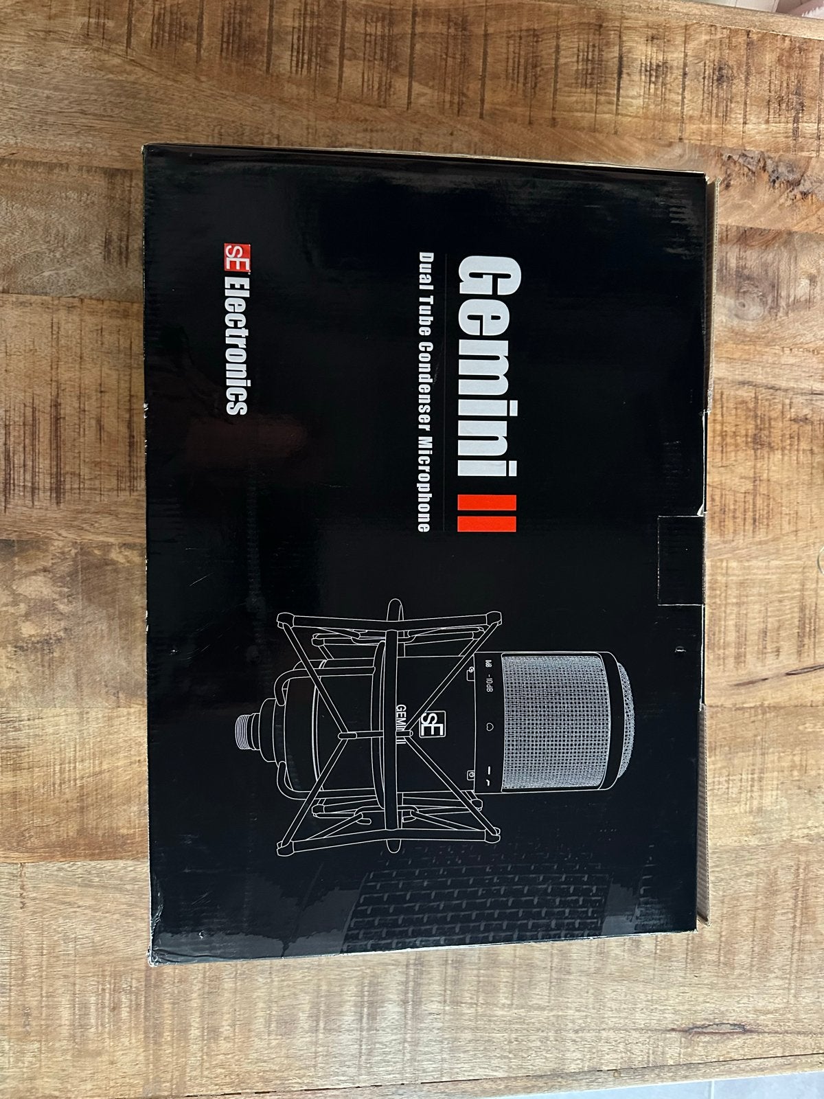 SE Electronics Gemini II Buizen Condensator Microfoon, Muziek en Instrumenten, Microfoons, Ophalen of Verzenden, Zo goed als nieuw
